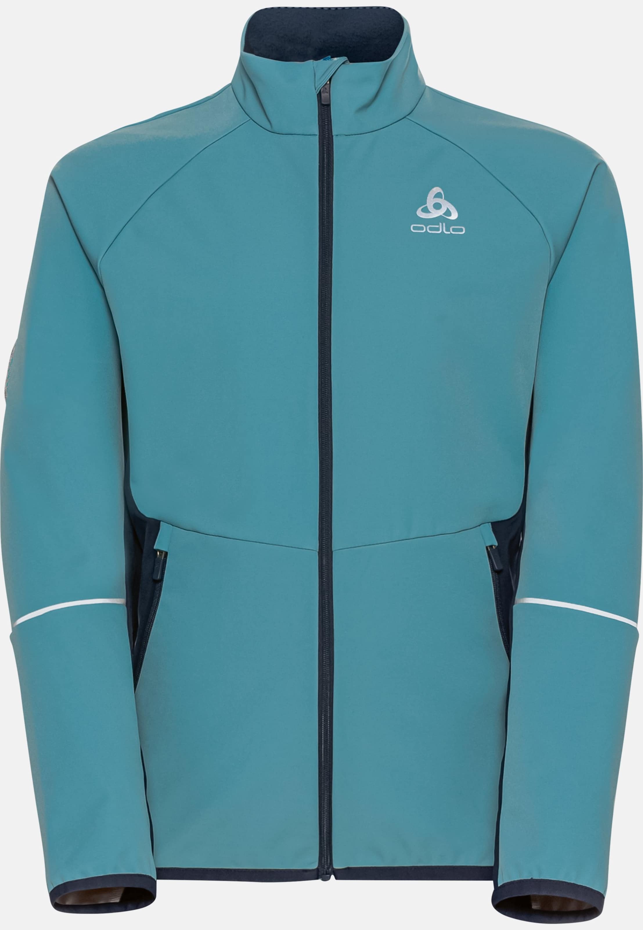 Odlo Engvik Langlaufjacke für Kinder, 128, blau