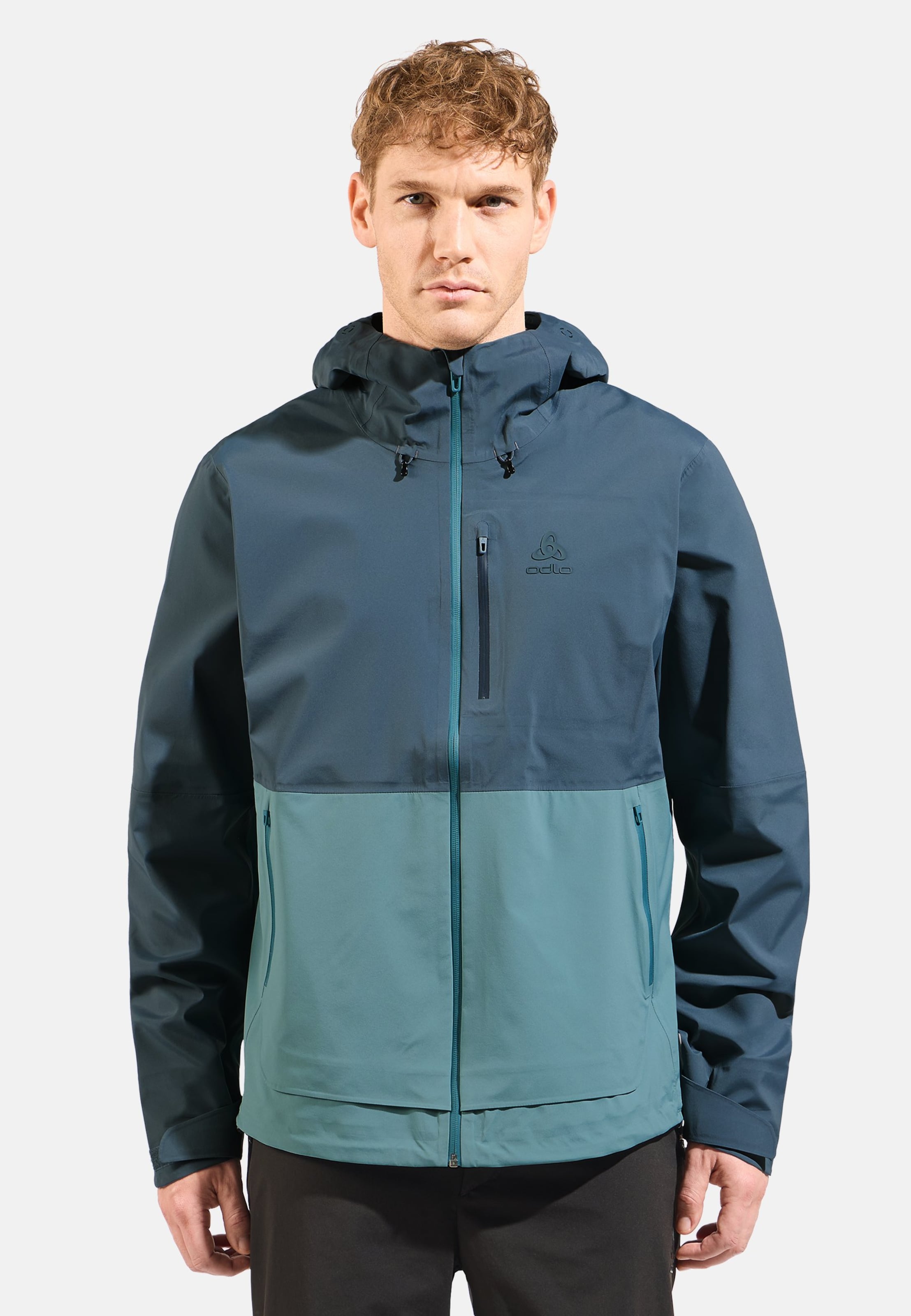 Odlo Ascent 3L Hardshell-Jacke für Herren, XXL, grün