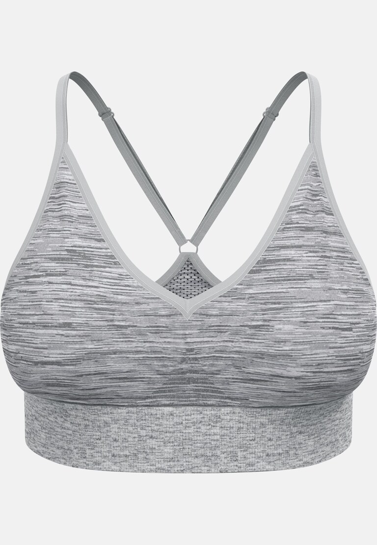 The Seamless soft-support sports bra