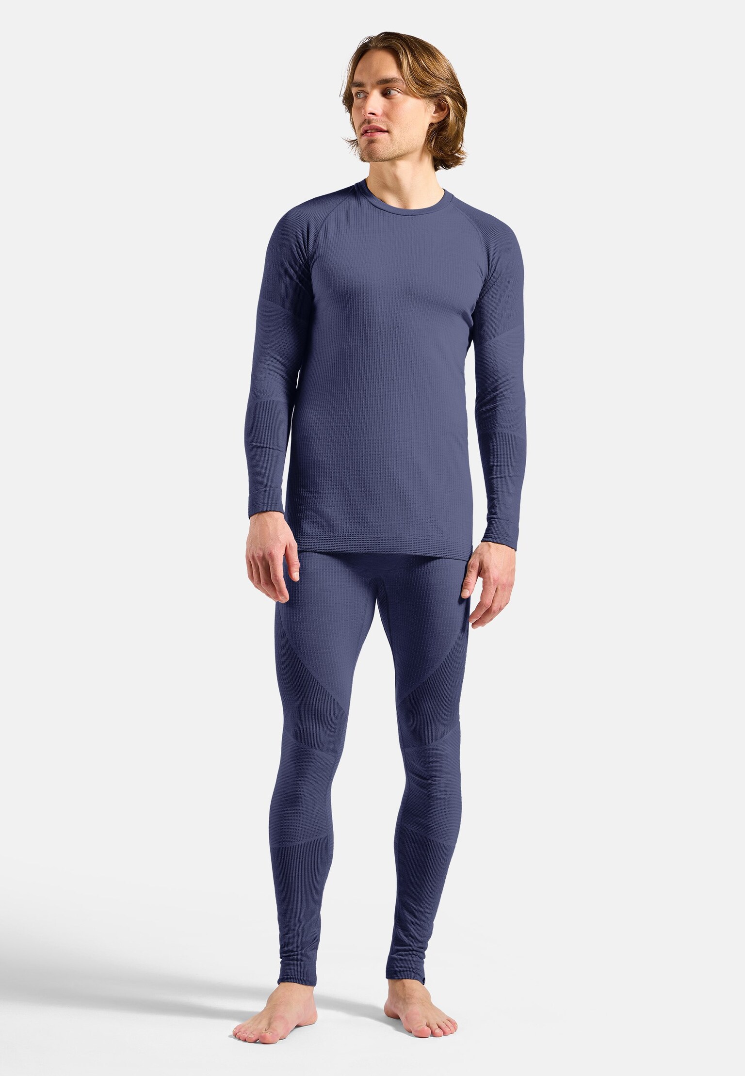 Base layer girocollo senza maniche Seamless Performance Wool