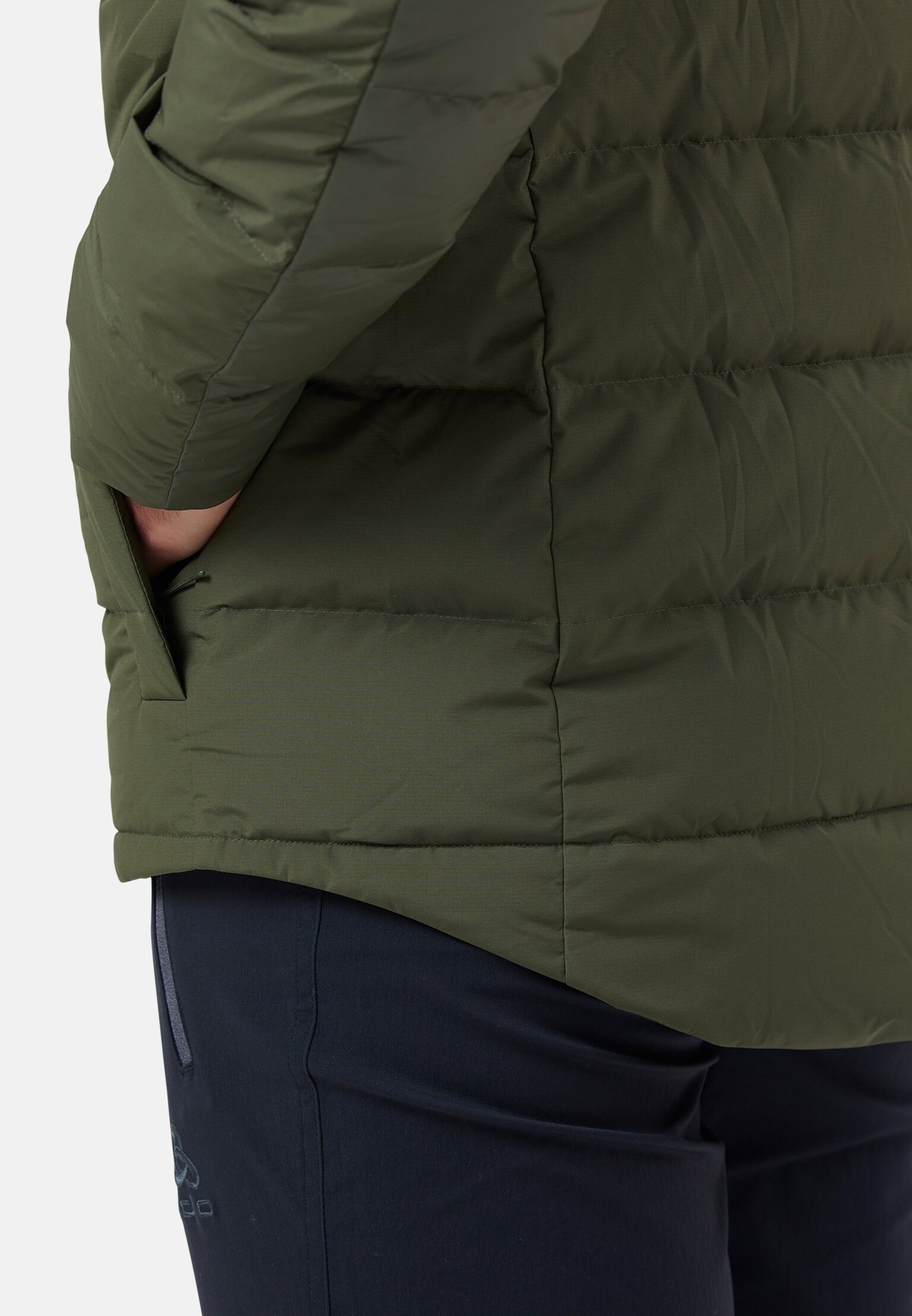 The Severin N-Thermic recycled down hooded jacket