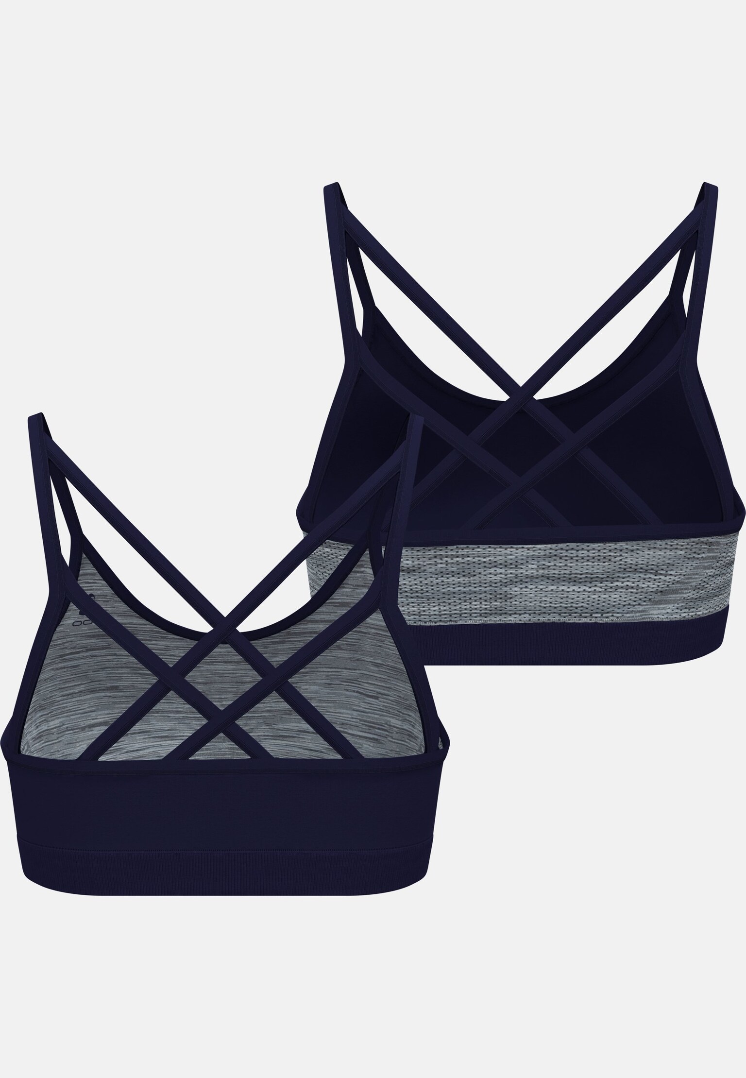 The Seamless soft-support reversible sports bra