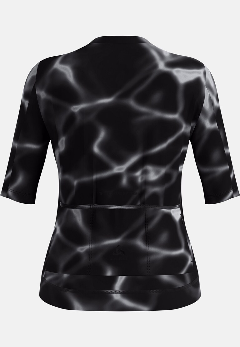 The Zeroweight Pro Chill-Tec full-zip print cycling jersey