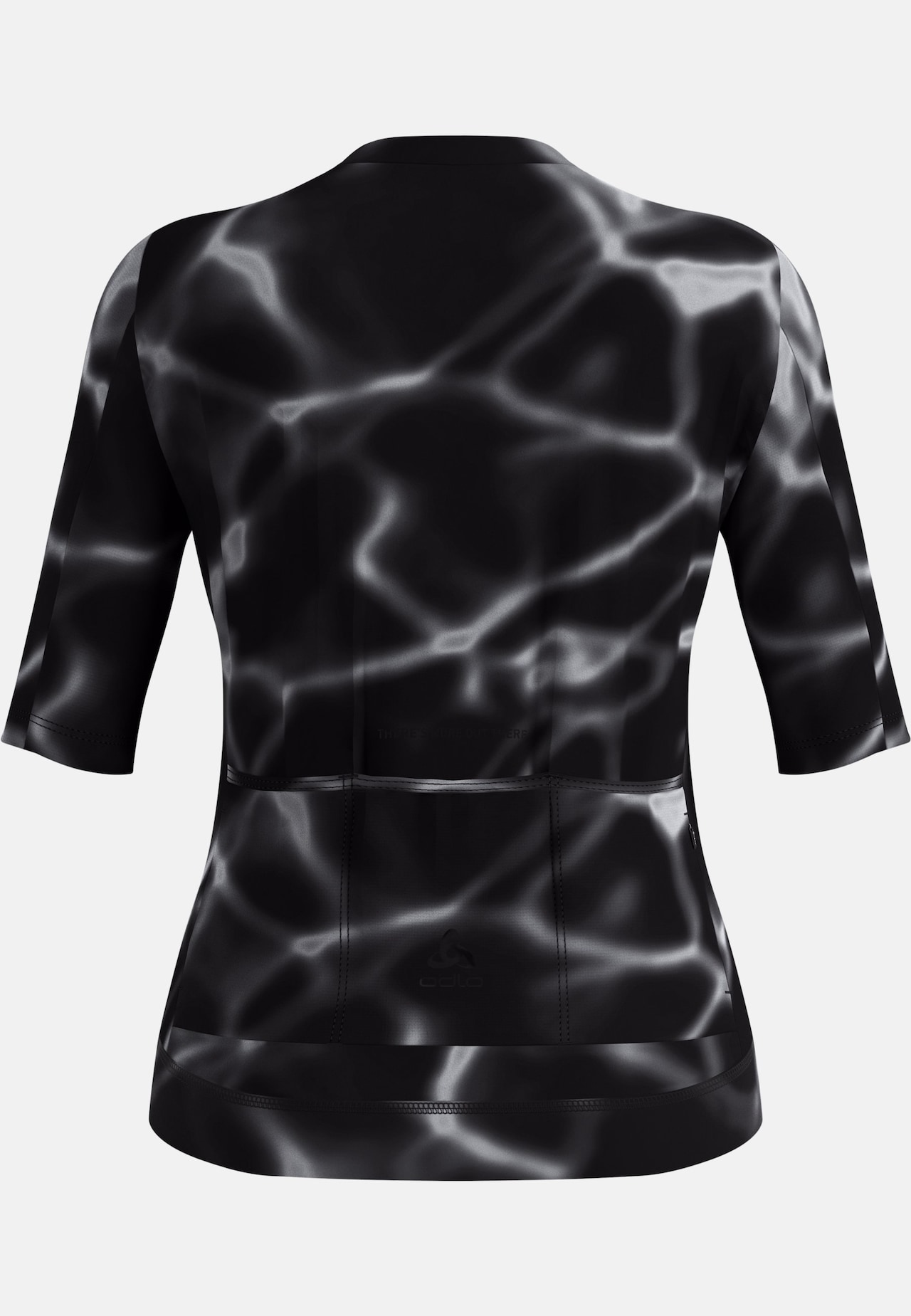 Zeroweight Pro Print Stand-Up Collar Cycling T-Shirt Full-Zip