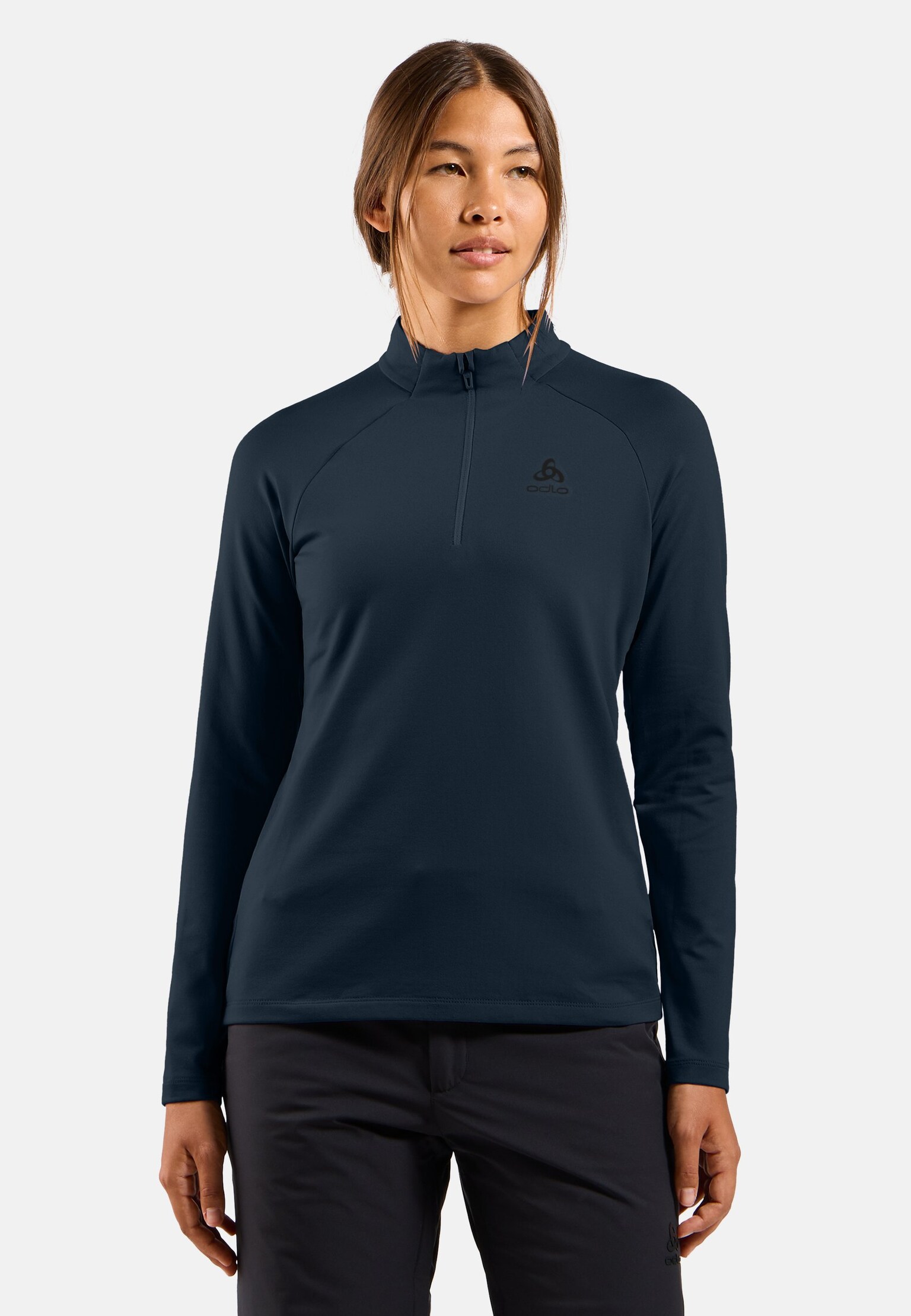 The Essentials Light half-zip mid layer