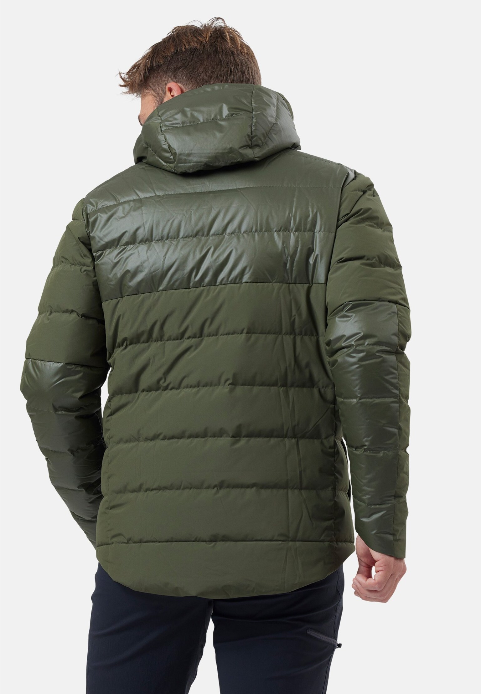 The Severin N-Thermic recycled down hooded jacket