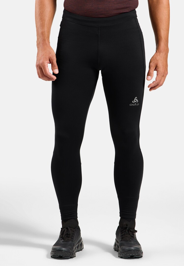 The Essentials Warm running and training tights in black High