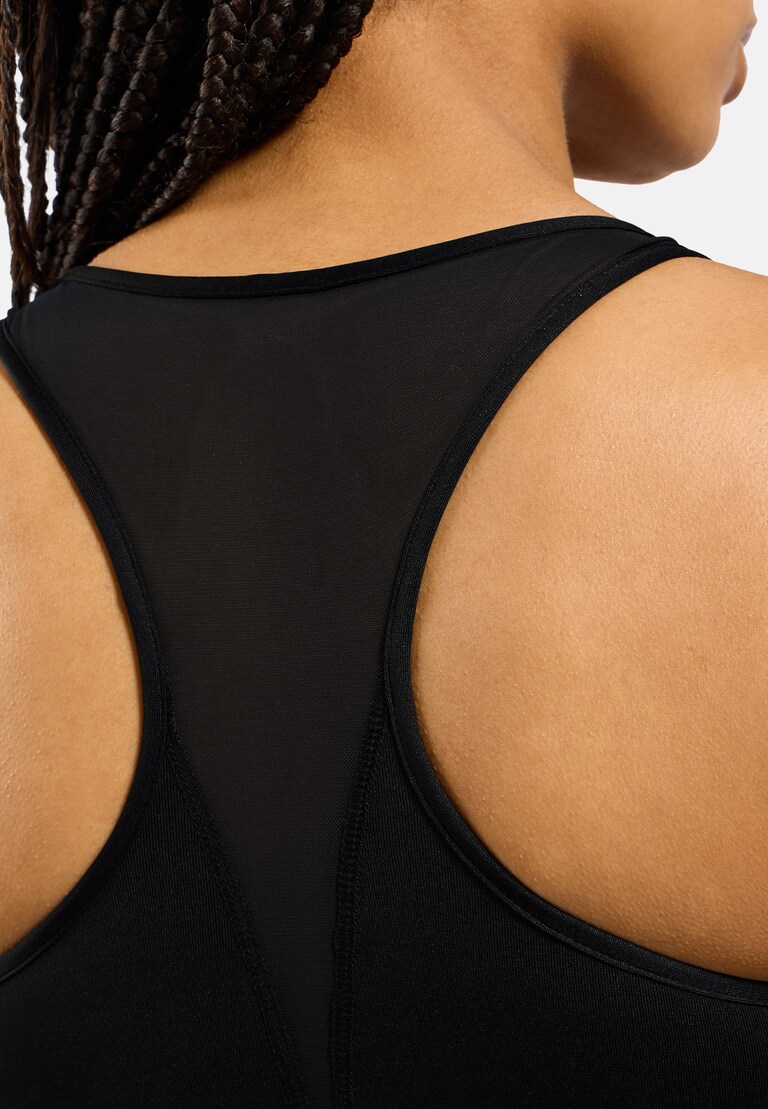 The Essentials mesh running bra