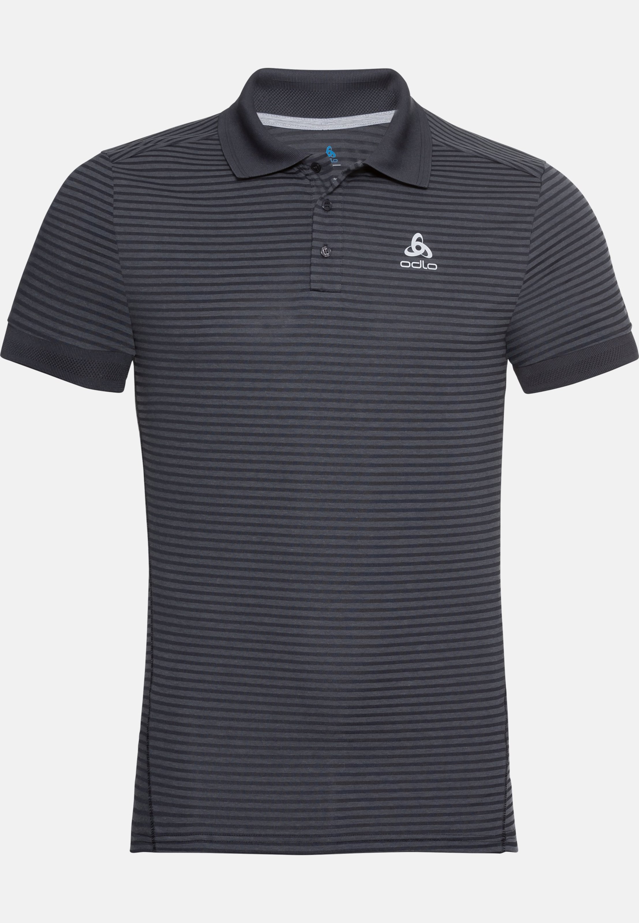 Odlo Herren Nikko Logo T-Shirt – Funktionsshirt, Kurzarm, Für Outdoor & Sport