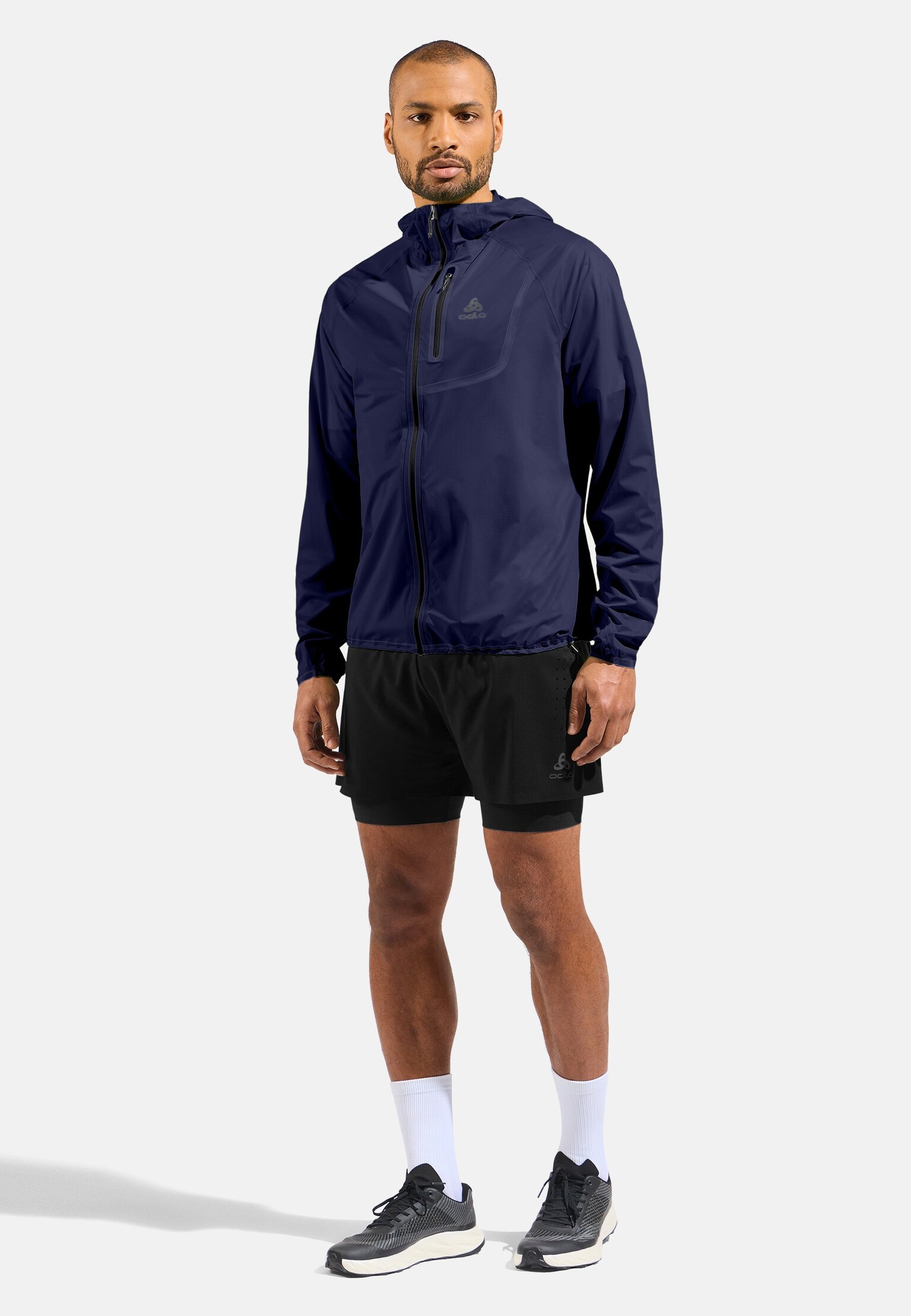 Veste de running imperméable Zeroweight Dual Dry Performance Knit
