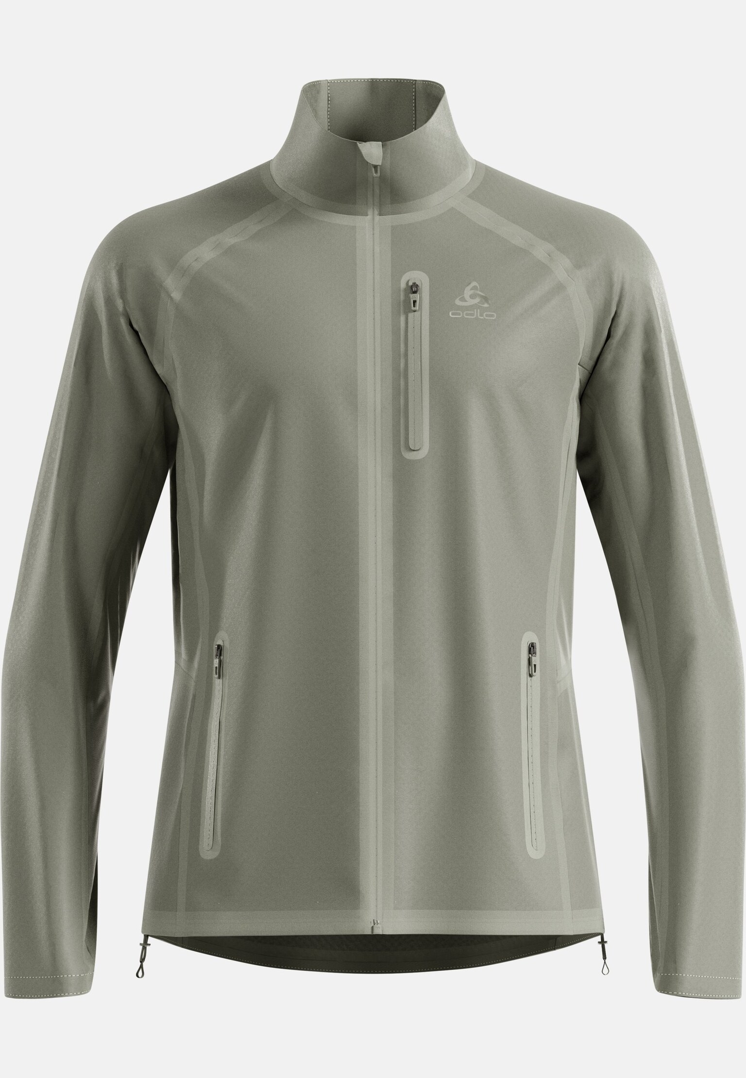 Isolierte und wasserdichte Zeroweight Dual Dry Langlaufjacke