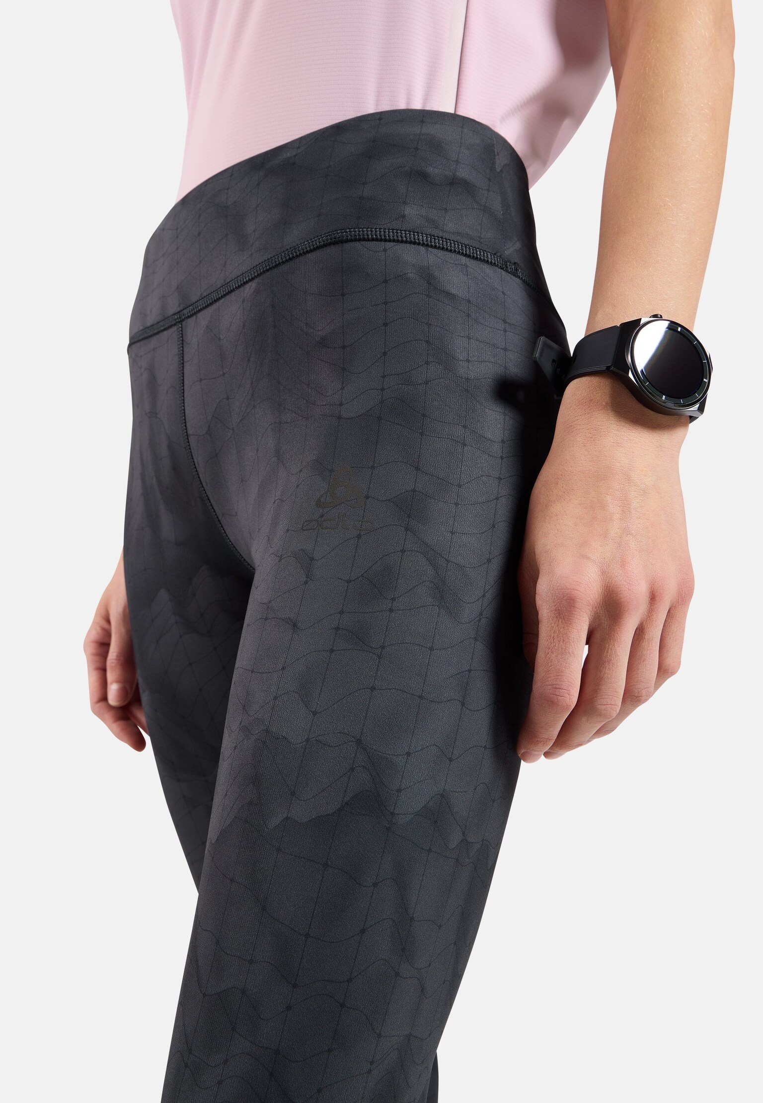 The Zeroweight hyper print running tights