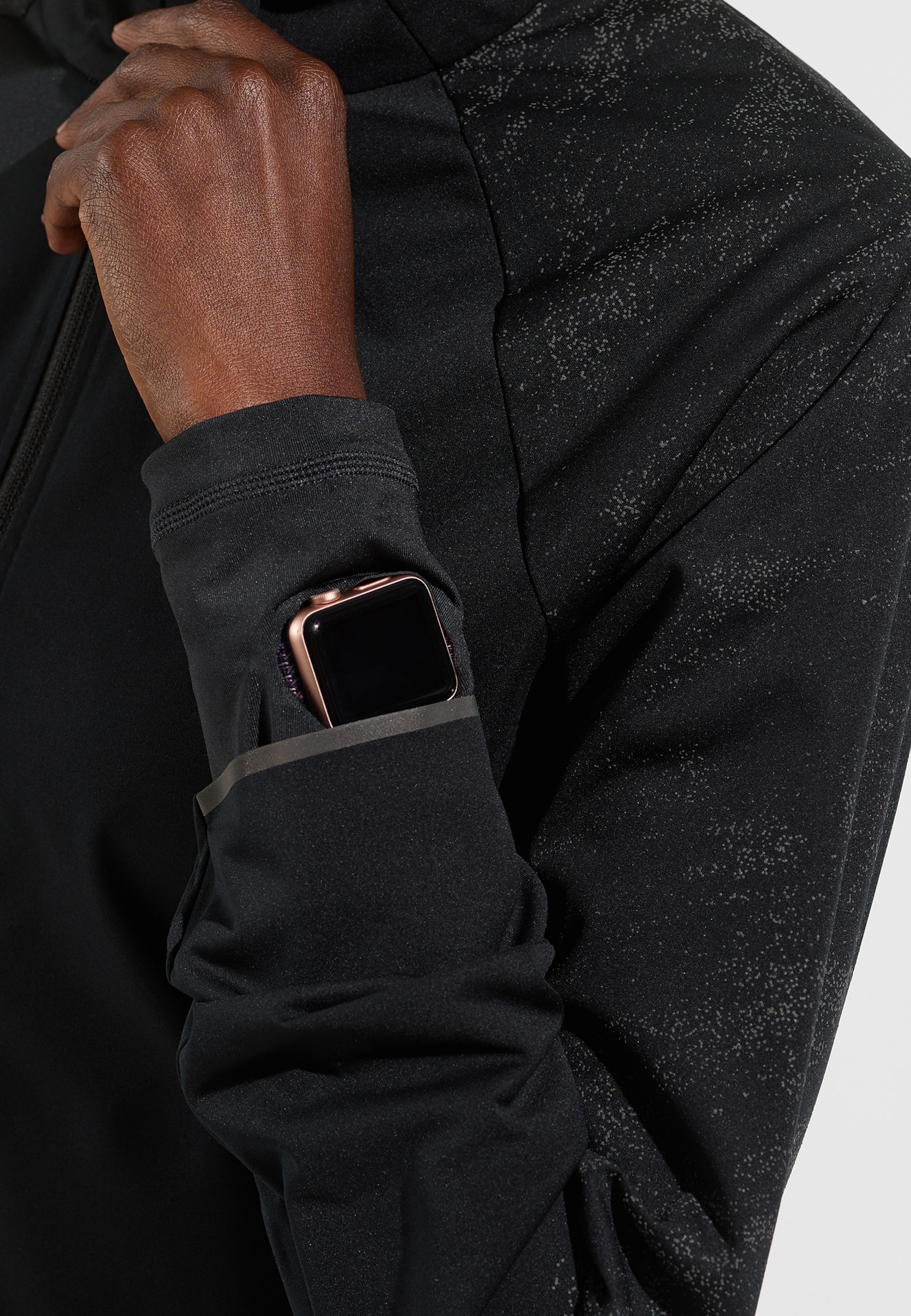 The Zeroweight Pro Warm reflective running jacket