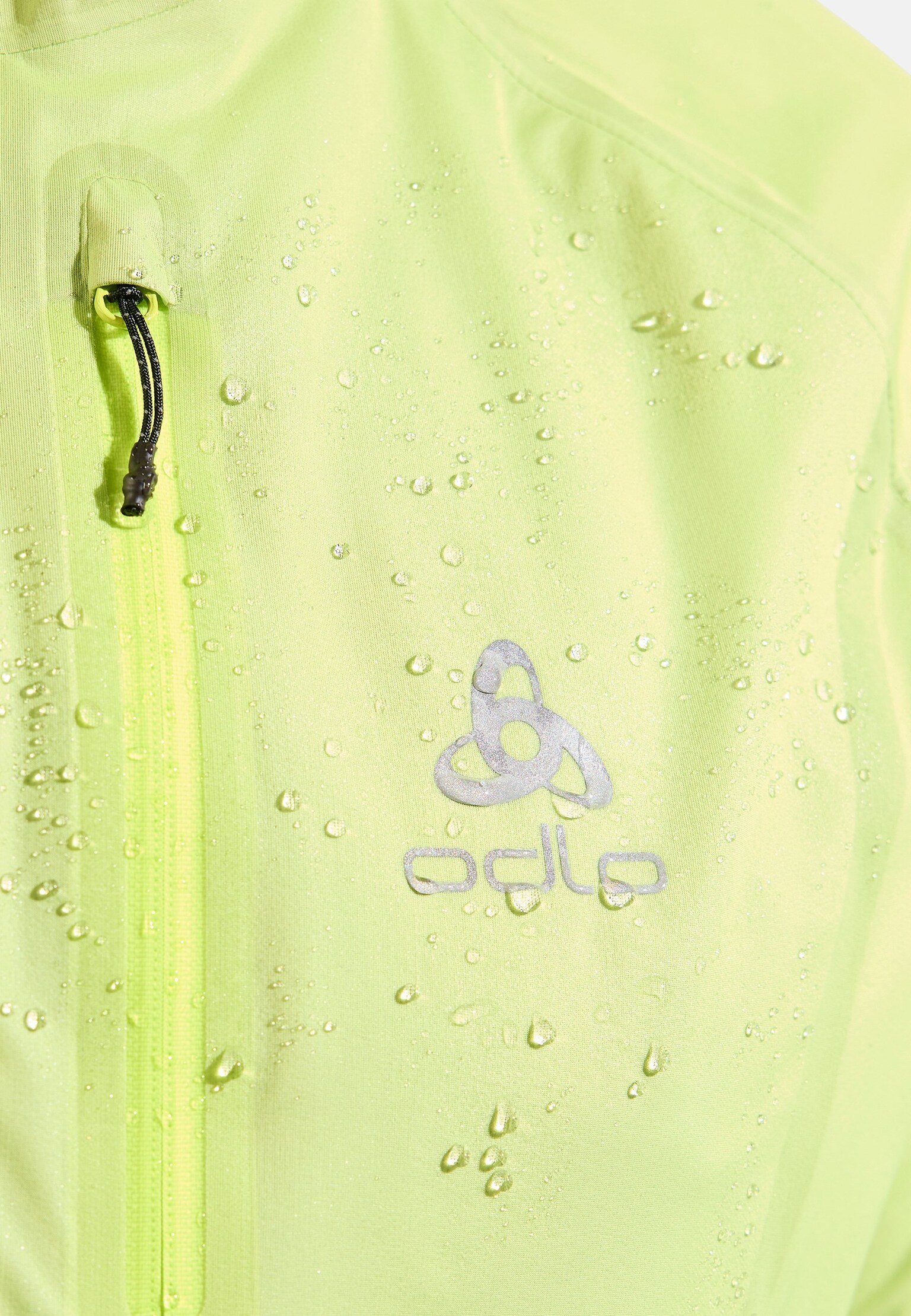 Wasserdichte Zeroweight Dual Dry Performance Knit Laufjacke