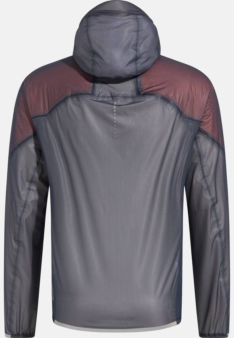 The Dual Dry Performance Knit waterproof insulated running jacket