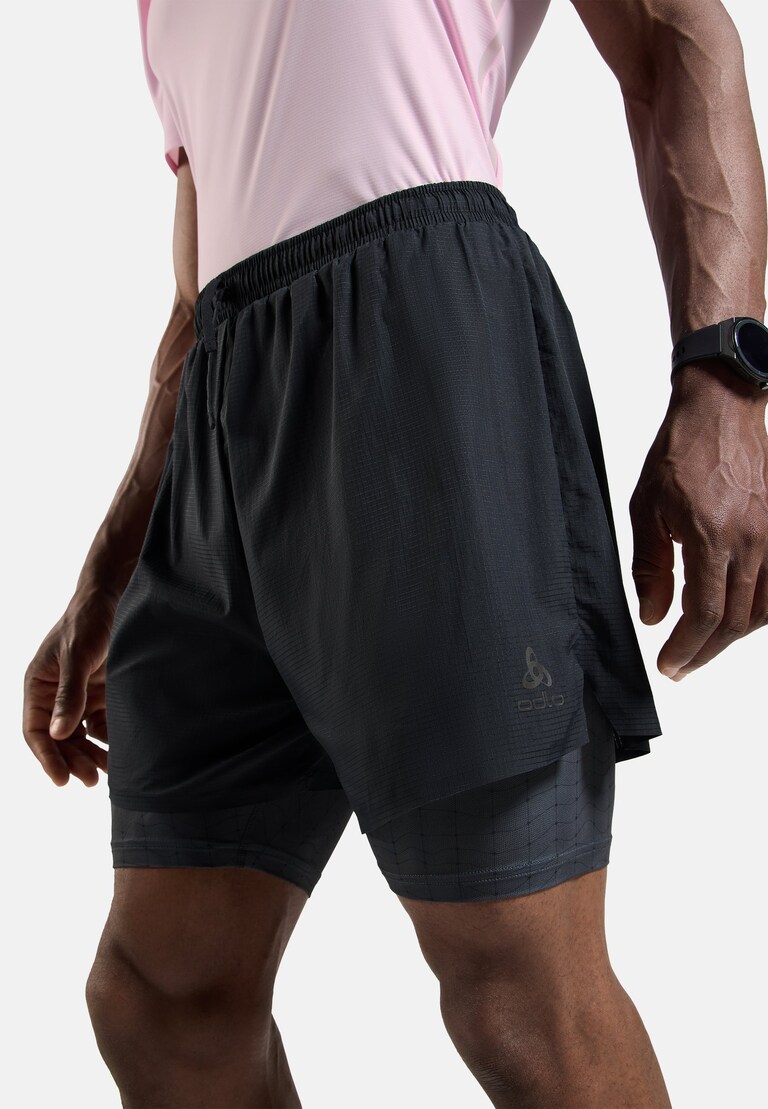 The Zeroweight 5-inch 2-in-1 hyper print running shorts
