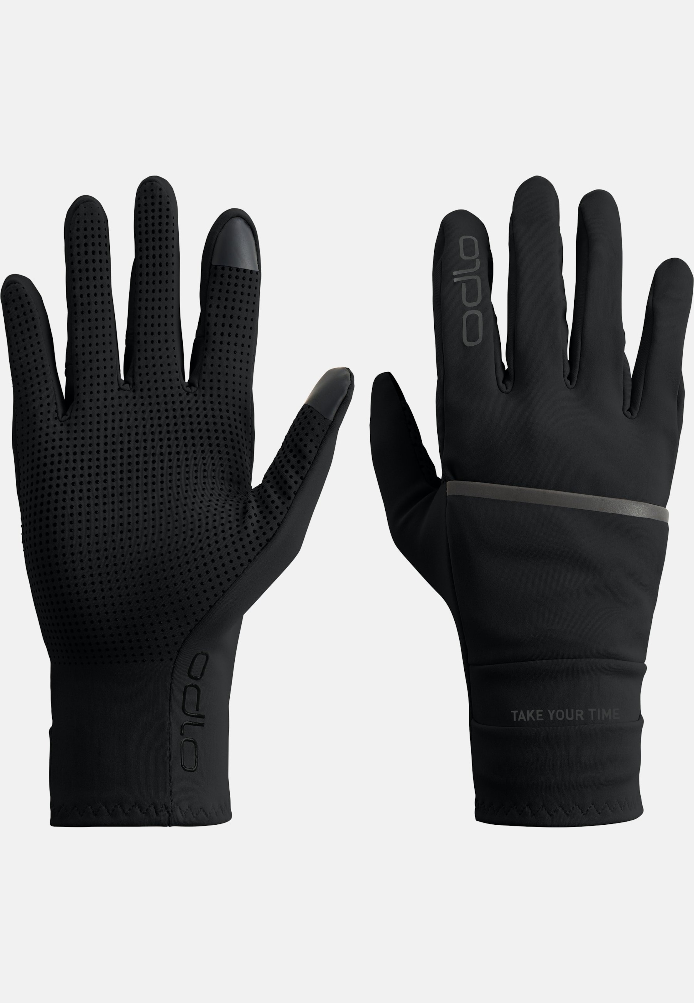 Odlo Multisport Windproof Light Handschuhe, XXL, schwarz