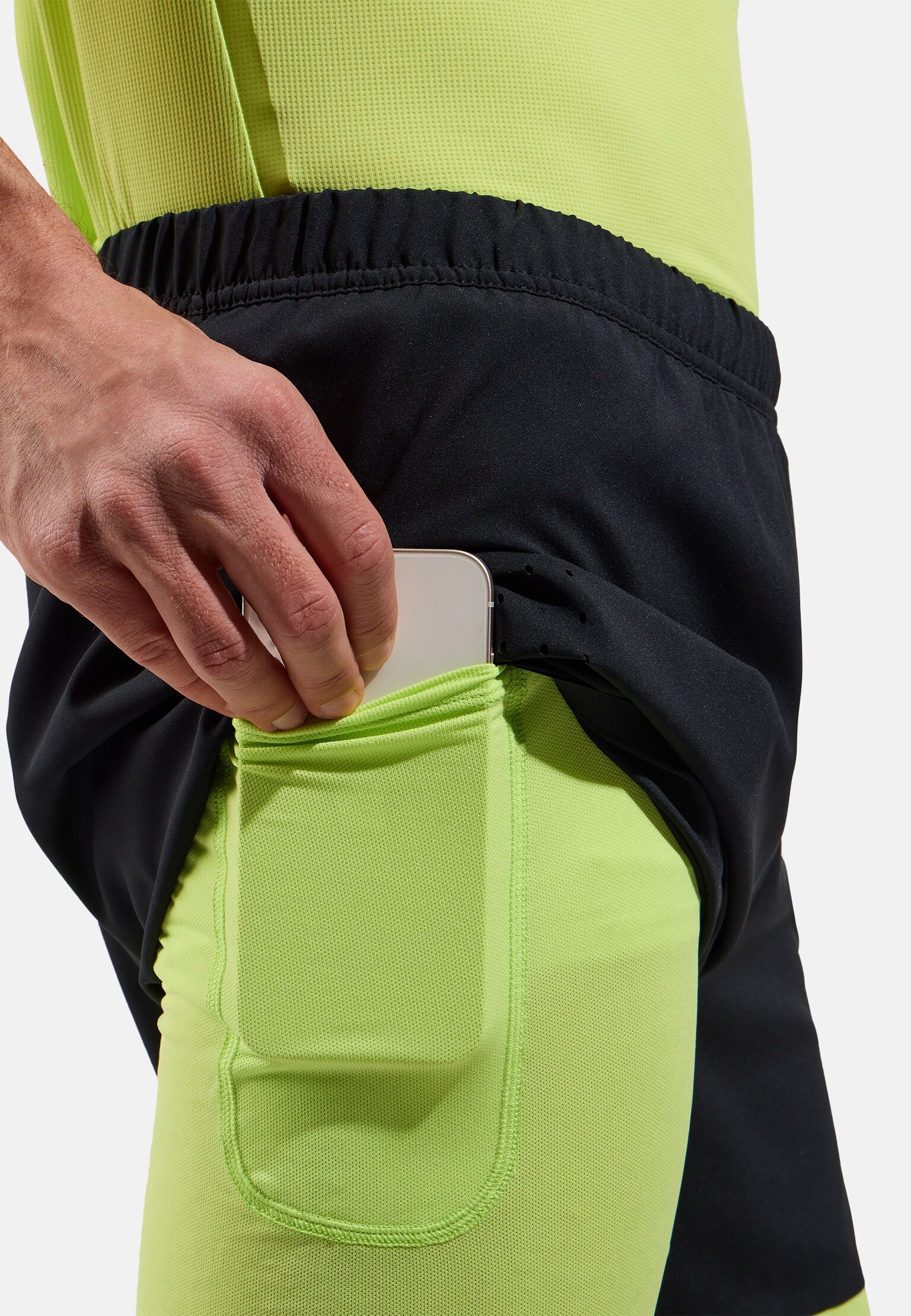 Zeroweight 5 inch 2-in-1-hardloopshort voor heren