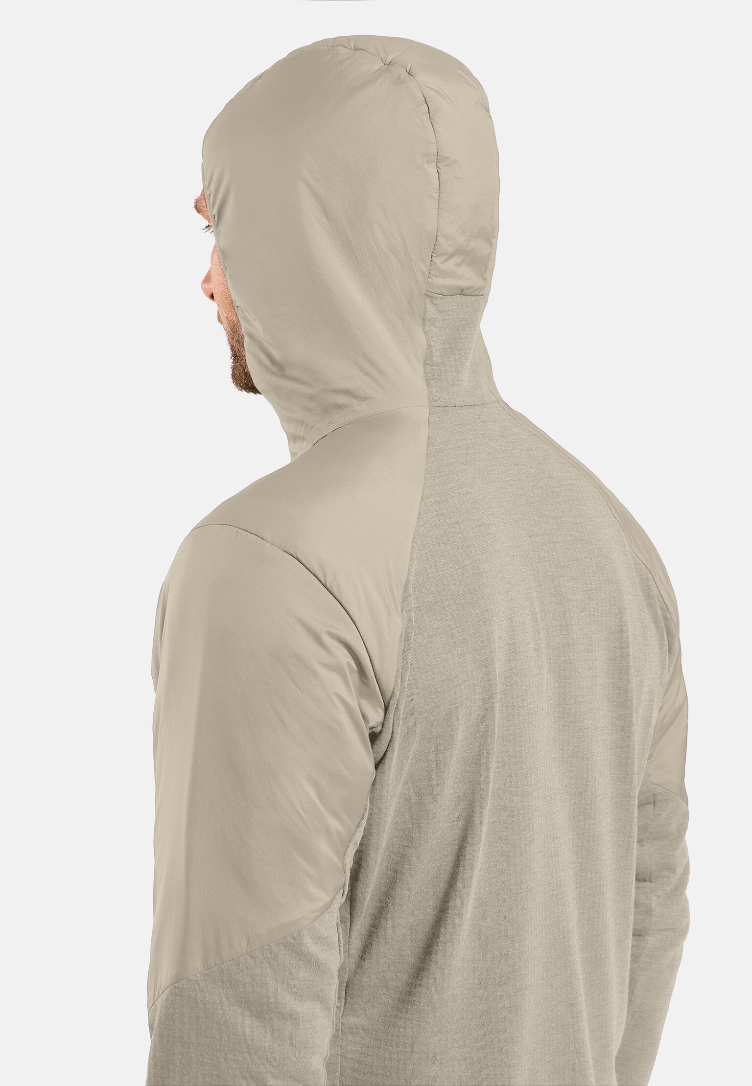 Veste hybride isolante en laine Ascent