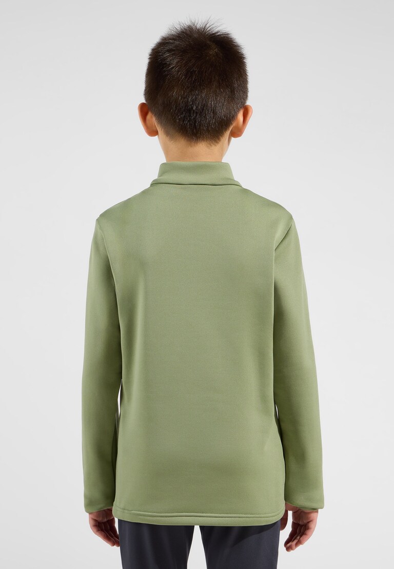 The Berra kids' half-zip mid layer