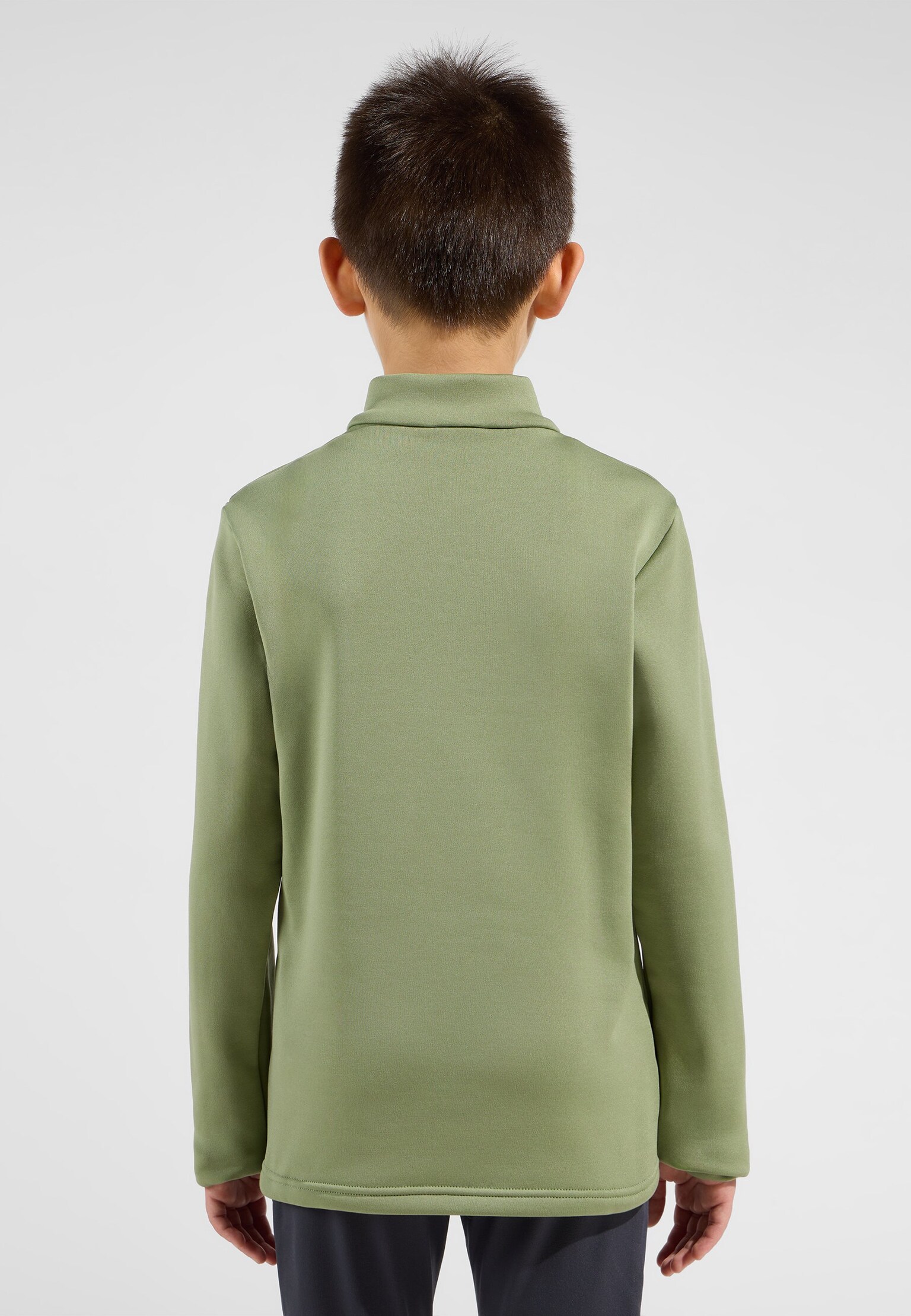 The Berra kids' half-zip mid layer