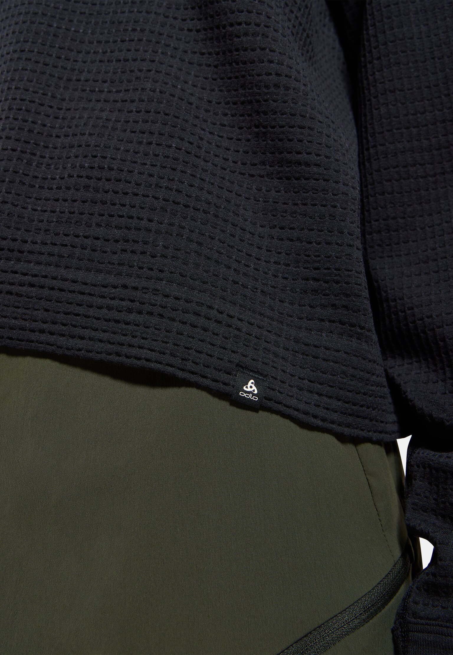 Wool Waffle Long-Sleeve T-Shirt