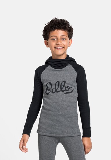 Sous-vêtement technique Active Warm Kids avec cagoule