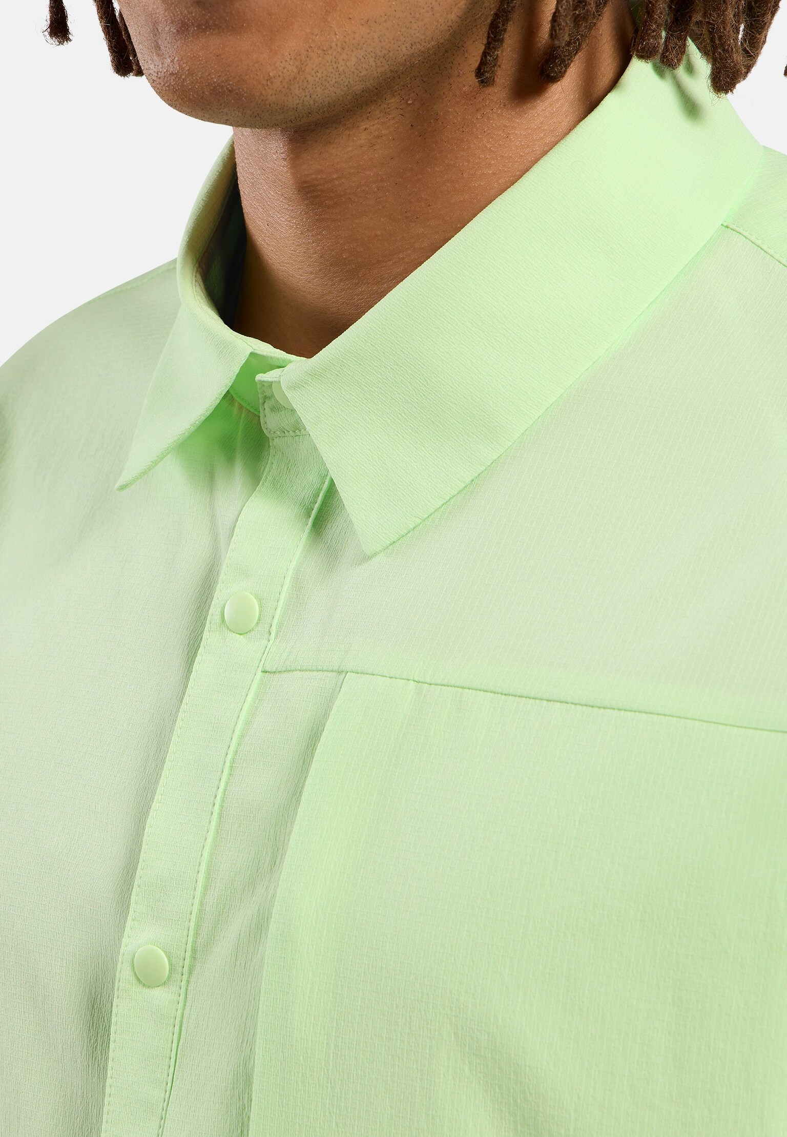 Essentials wandeloverhemd met lange mouwen