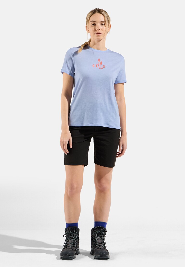 Ascent merino 160 tree logo t-shirt