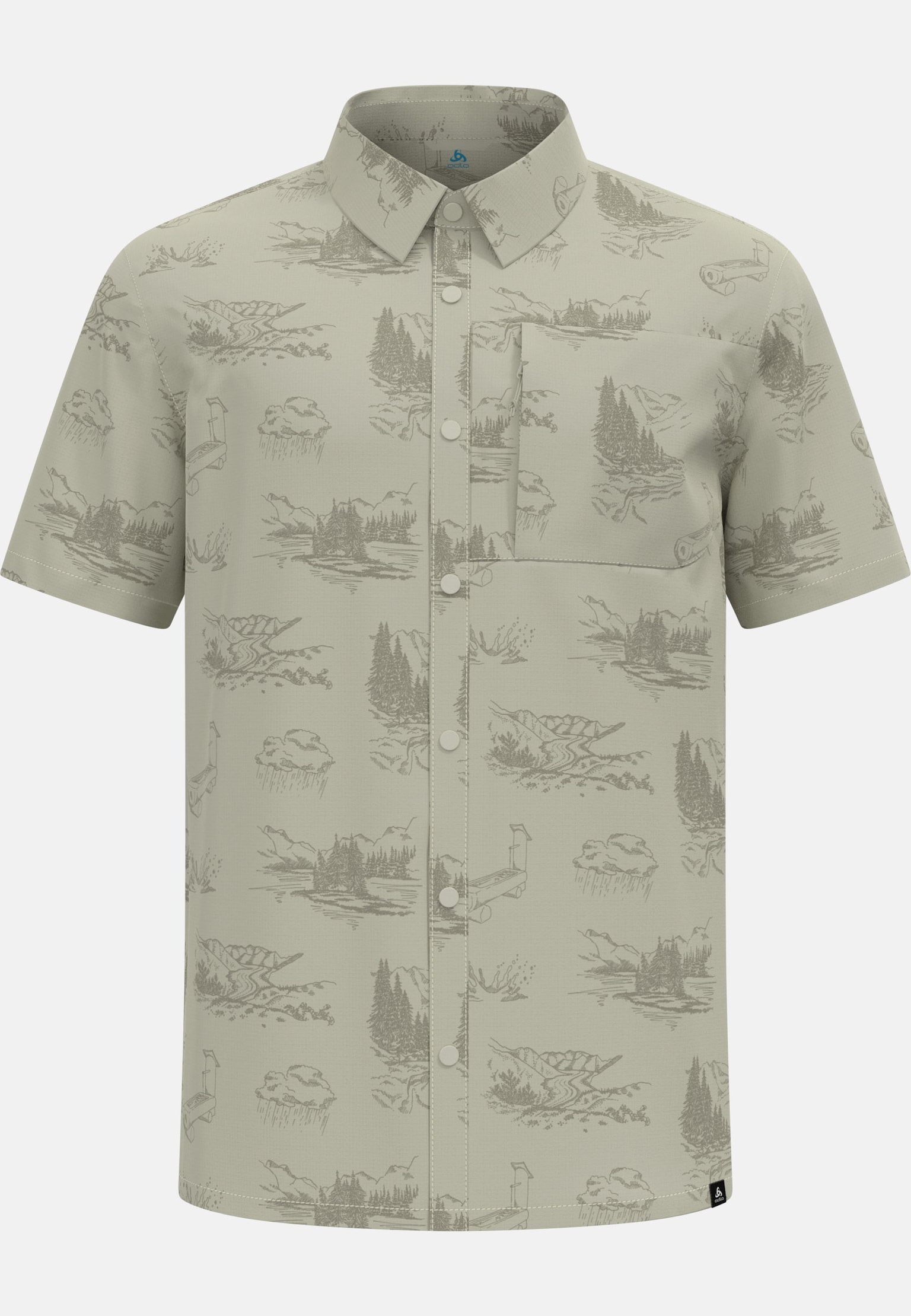Essential Print Short-Sleeve Shirt