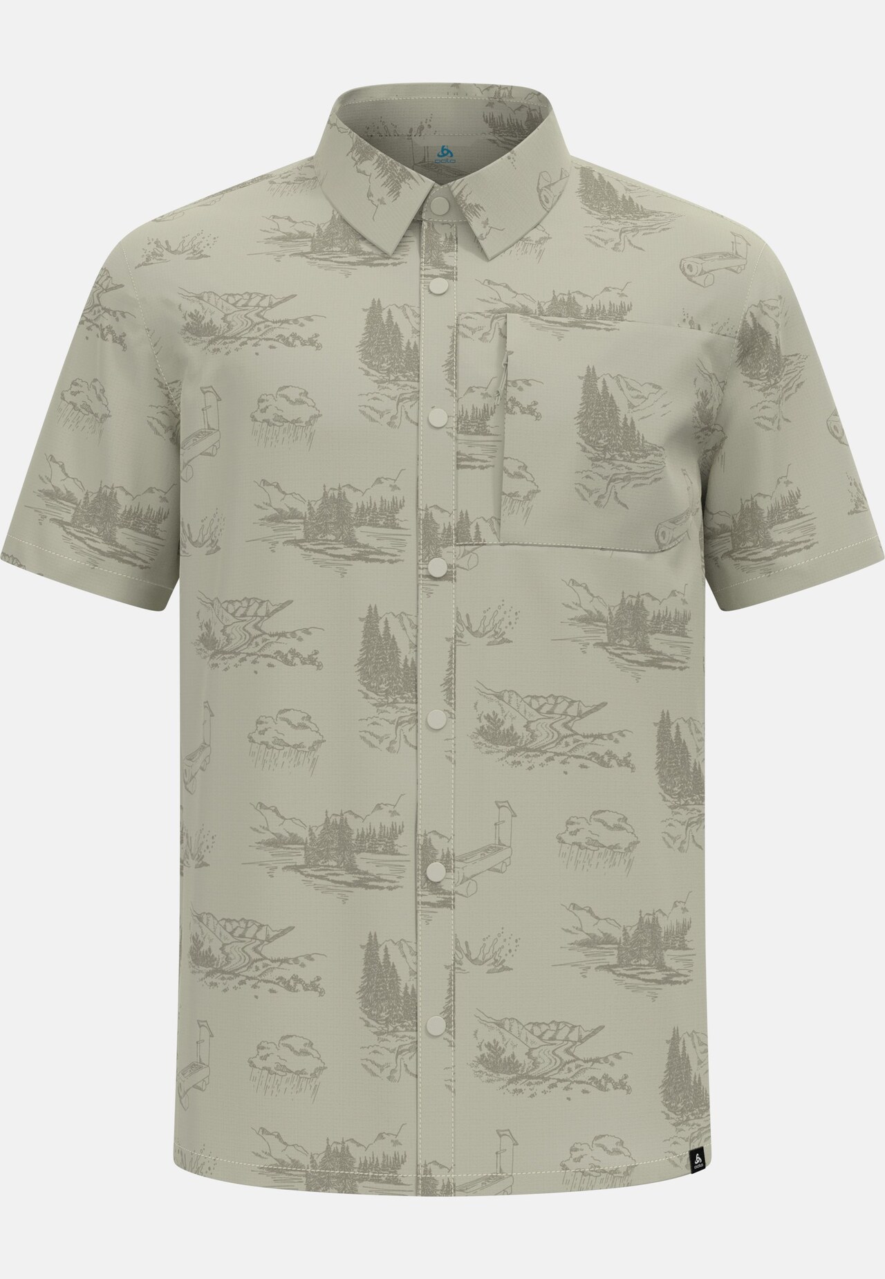 Chemise manches courtes Essential Print