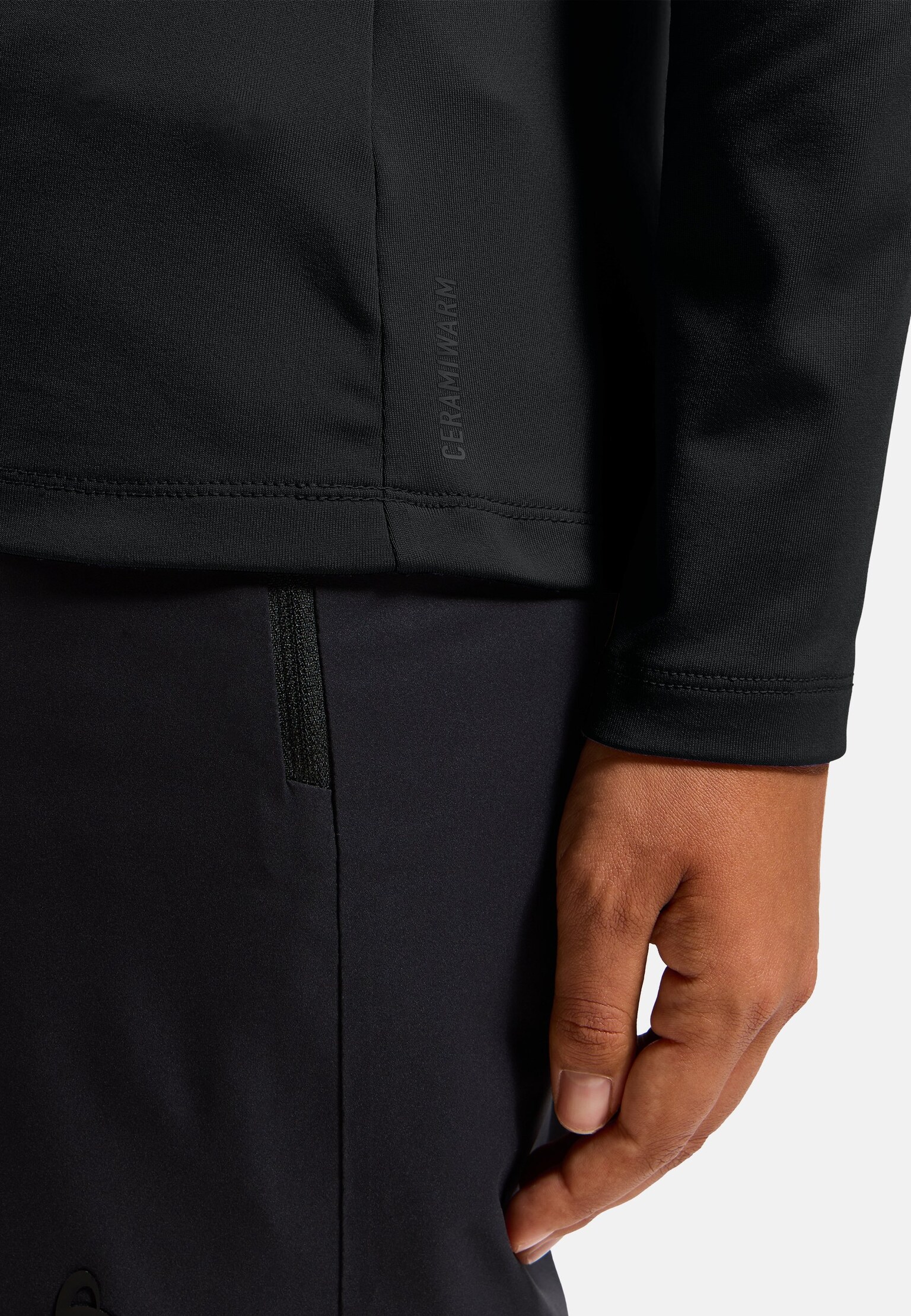 The Essentials Light half-zip mid layer