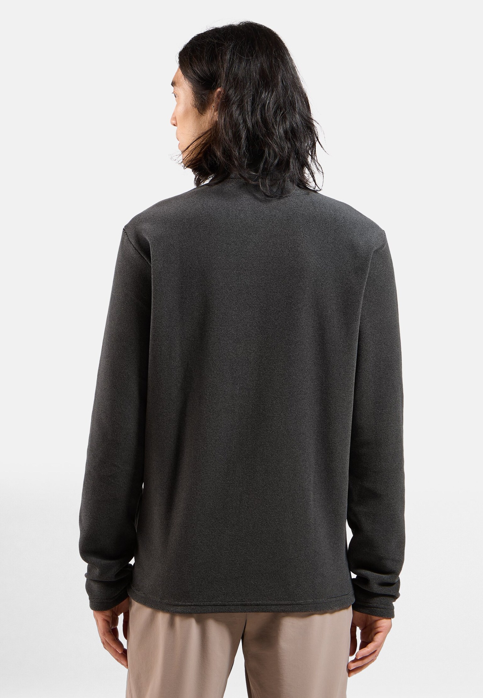 Roy-tussenlaagtop met volledige rits voor heren