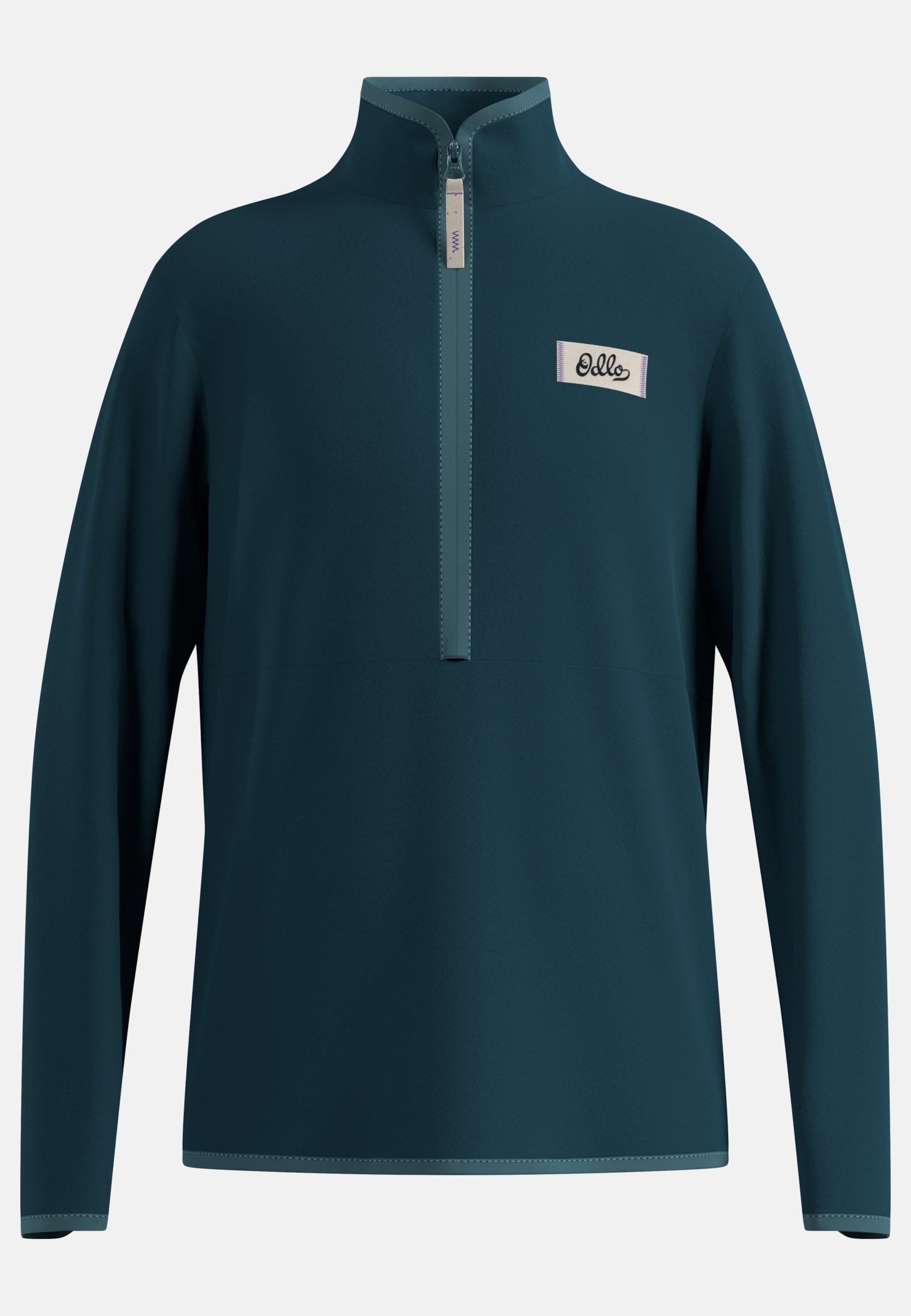 Odlo Classic Fleece Mid Layer Half-Zip für Kinder - Abenteuer & Komfort, Wandern - marineblau, 128