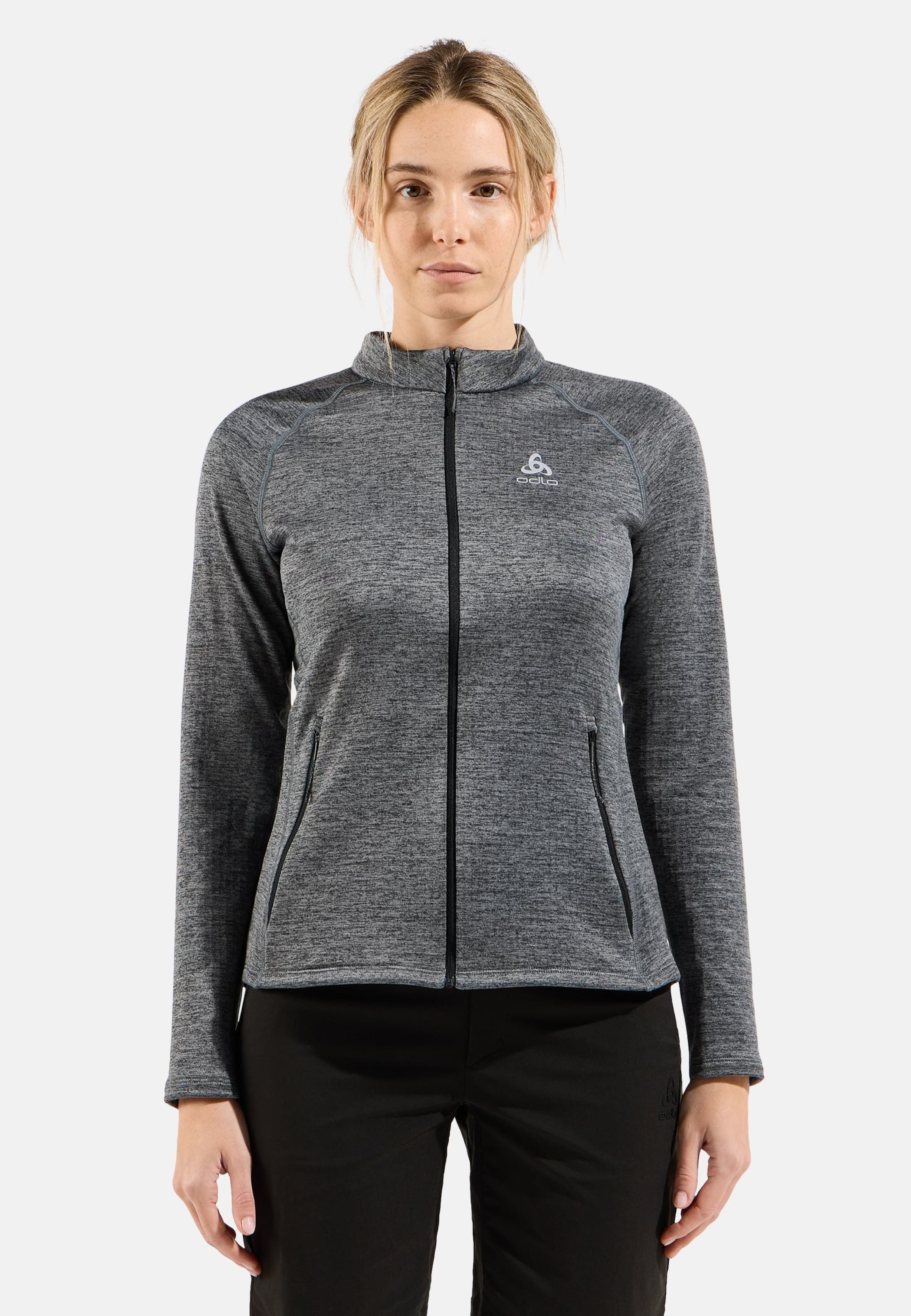 Odlo Tencia Mid Layer Jacke für Damen, XS, grau