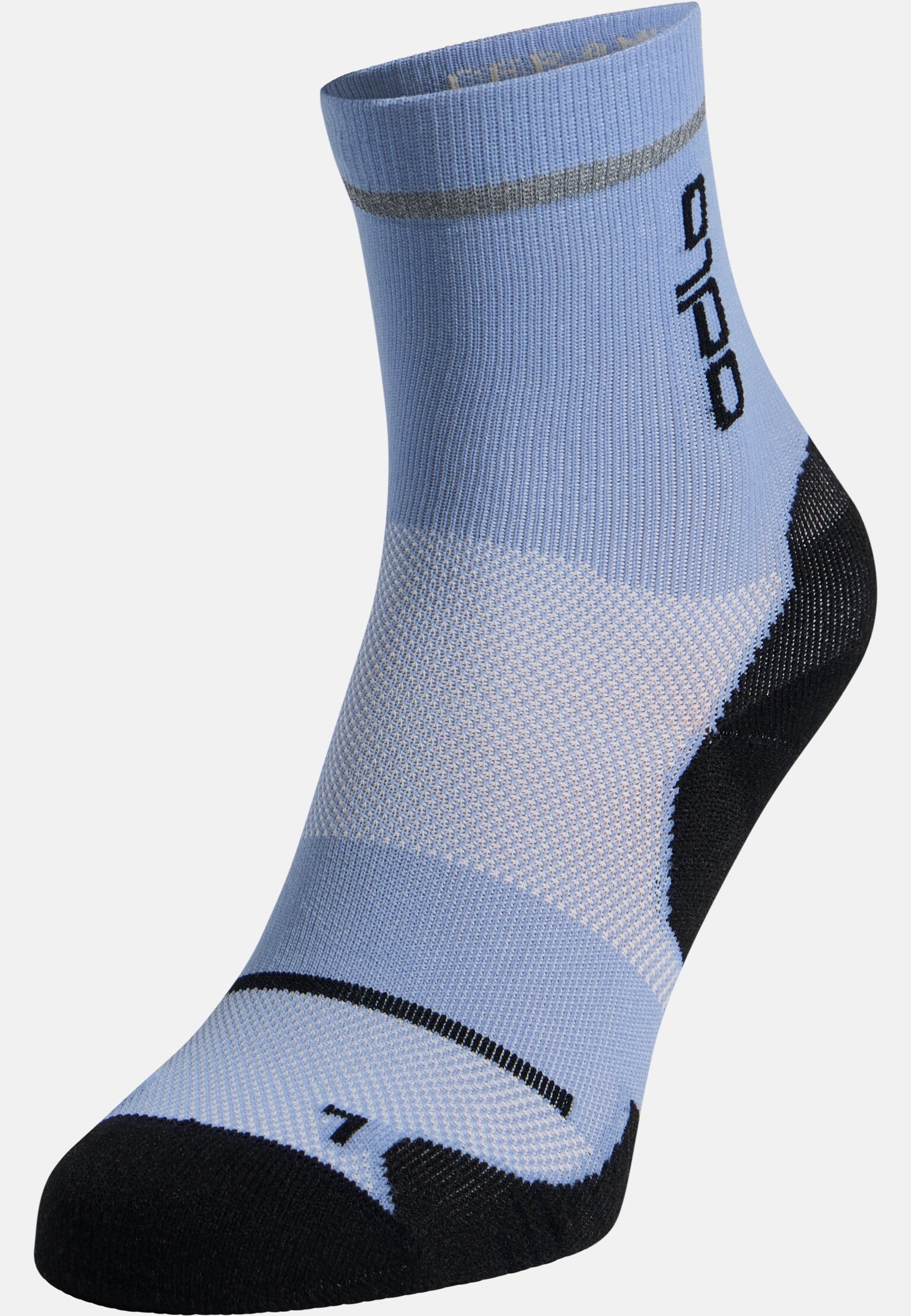 The Ceramicool reflective micro crew cycling socks