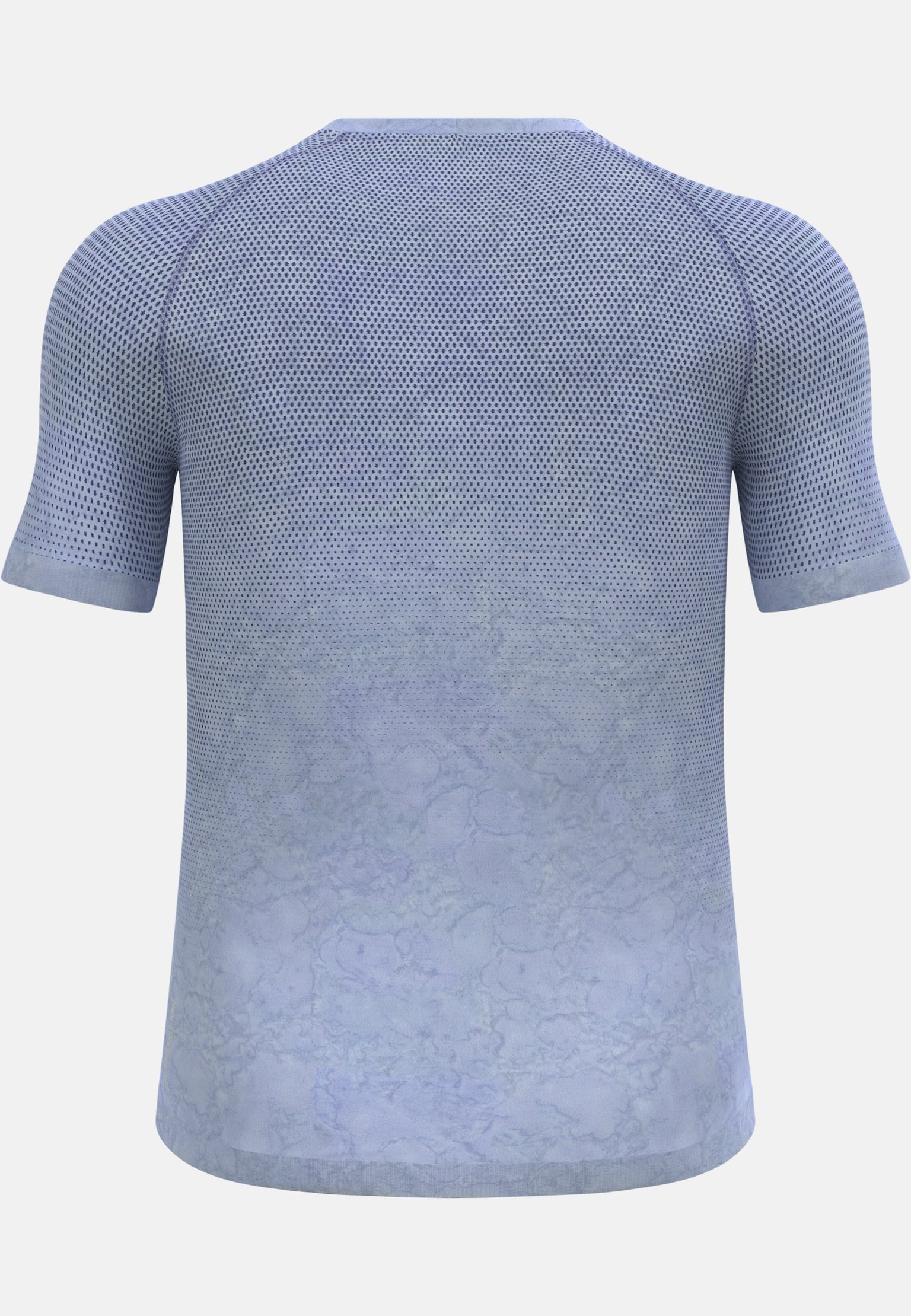 Kurzärmeliger Performance Light Base Layer mit Rain-Dye-Effekt