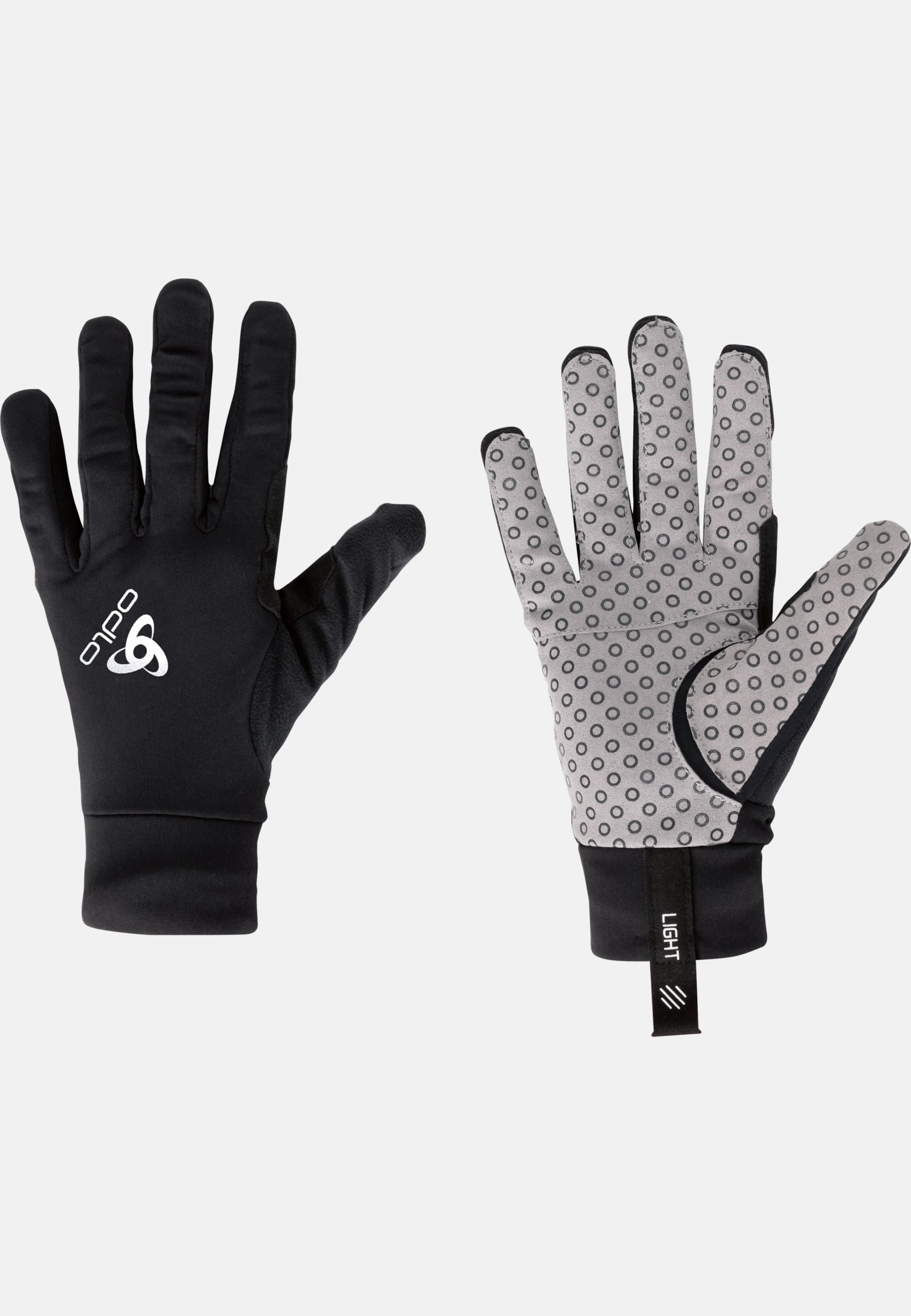 Odlo Aeolus Light Handschuhe, L, schwarz
