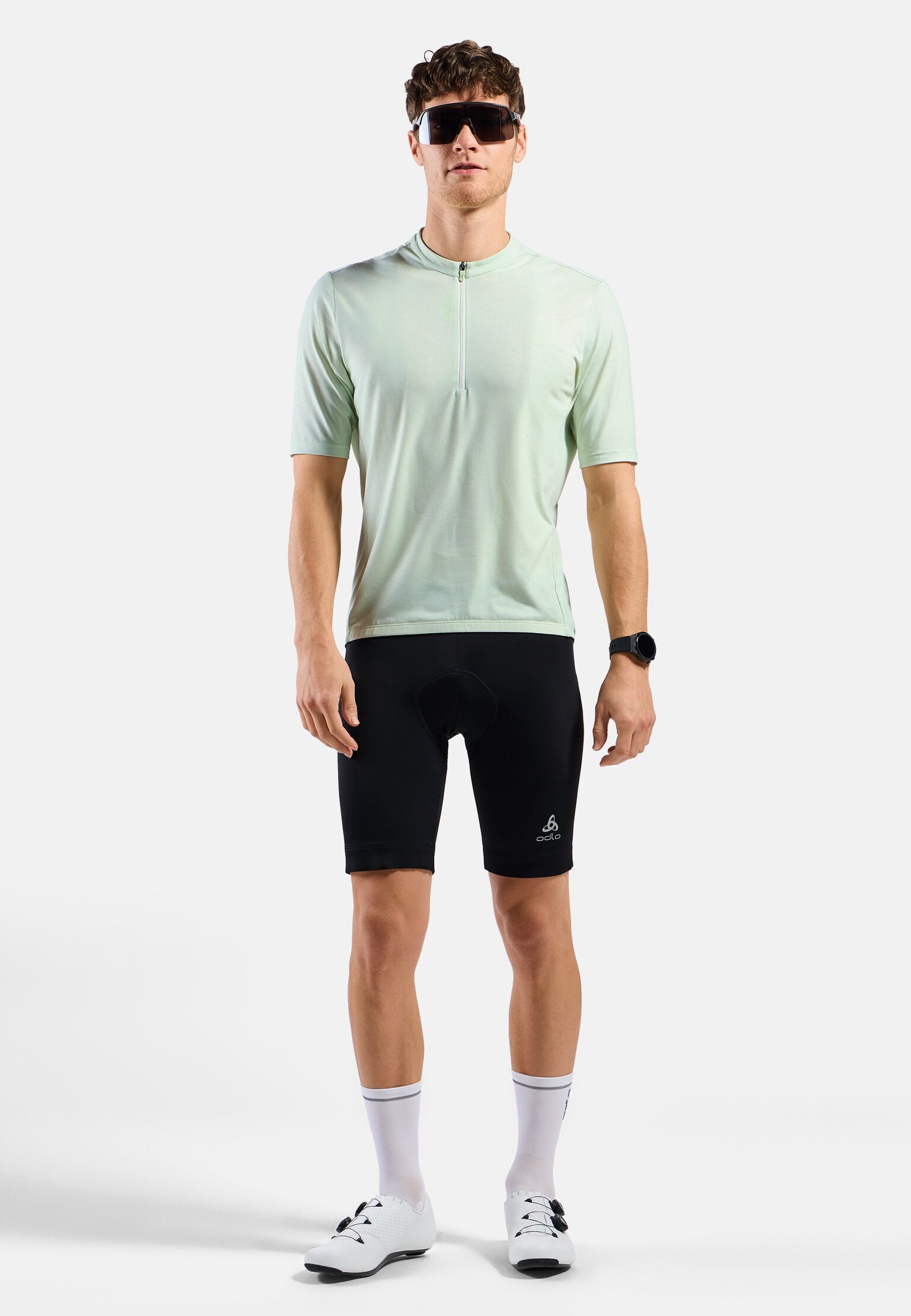 Essentials Radtrikot mit Halbreissverschluss