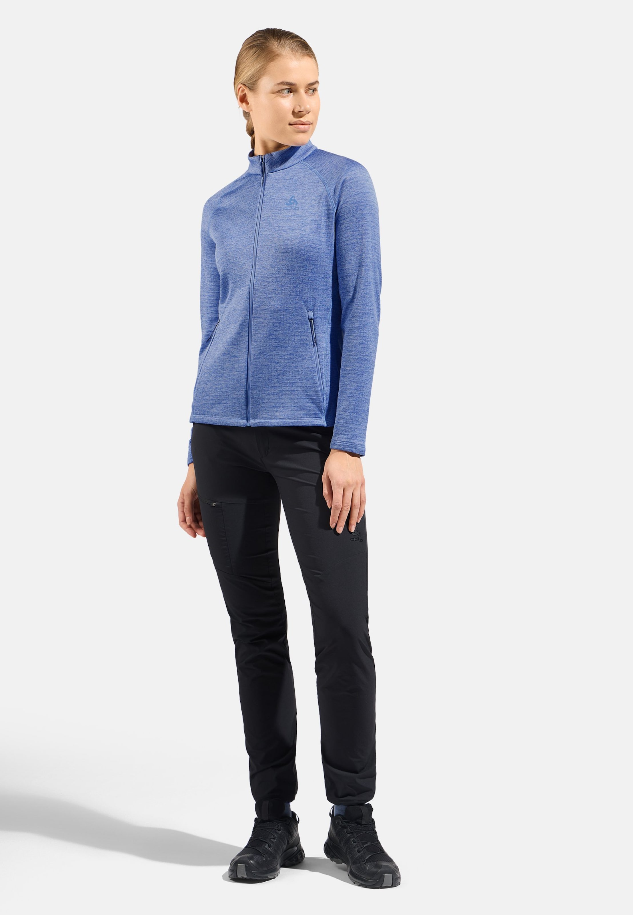 Odlo Tencia Mid Layer Full-Zip für Damen - Wandern - lila, S