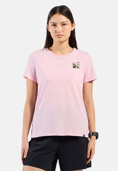 T-shirt en coton mélangé Ascent avec imprimé Nautical Flags