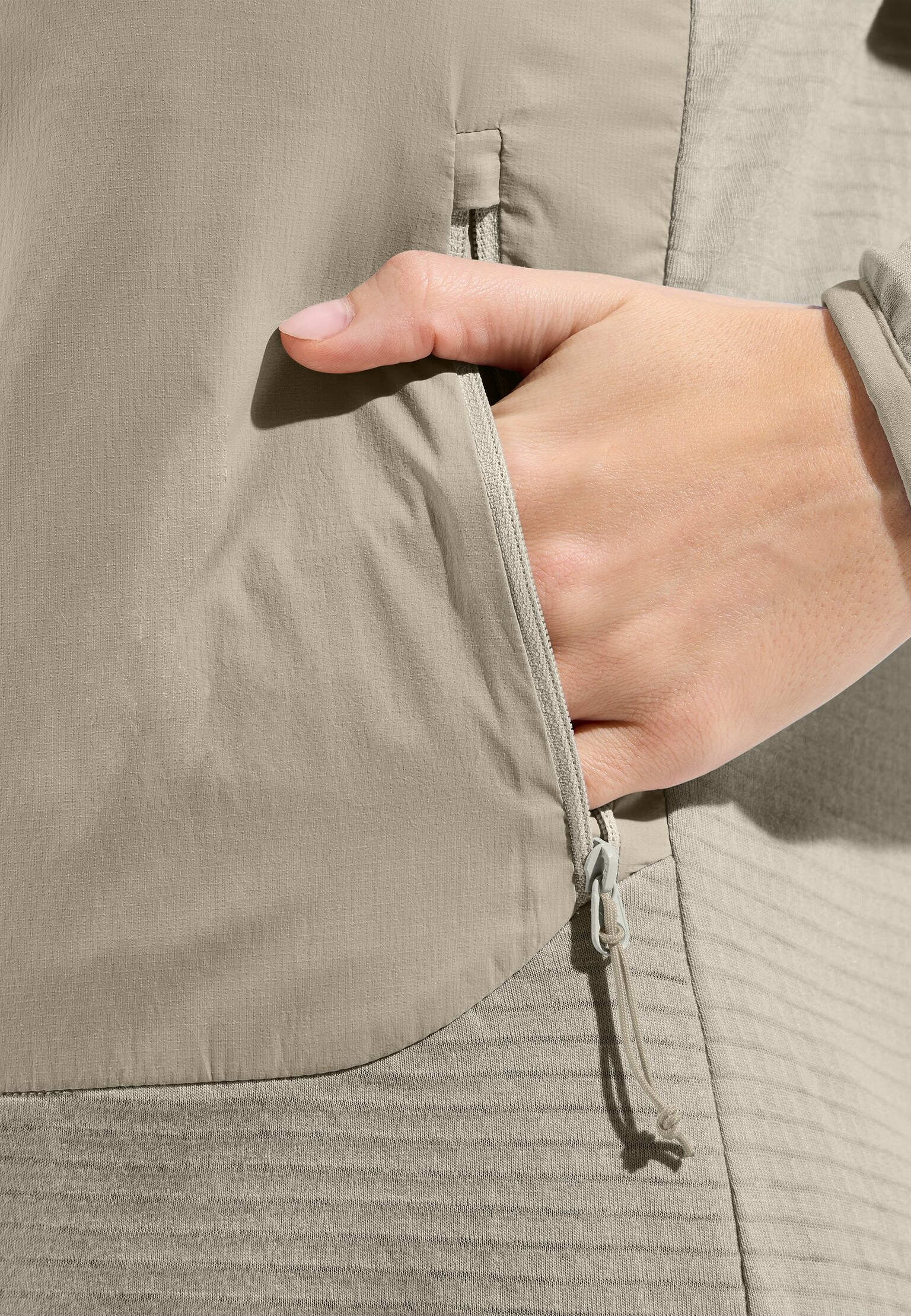 Veste hybride isolante en laine Ascent