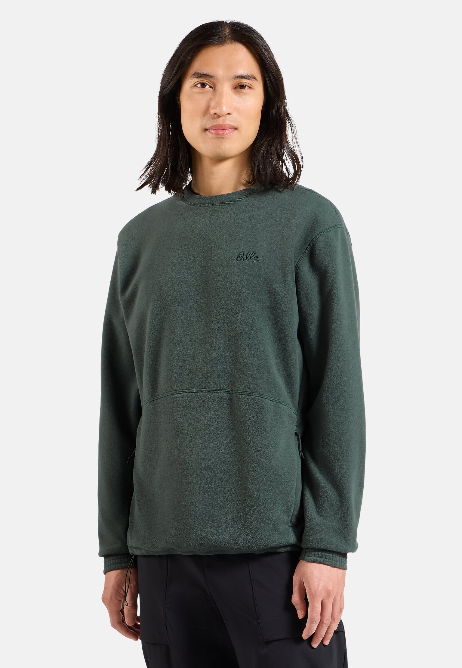 The Essentials klassisk fleece crewneck mellomlag for multisport