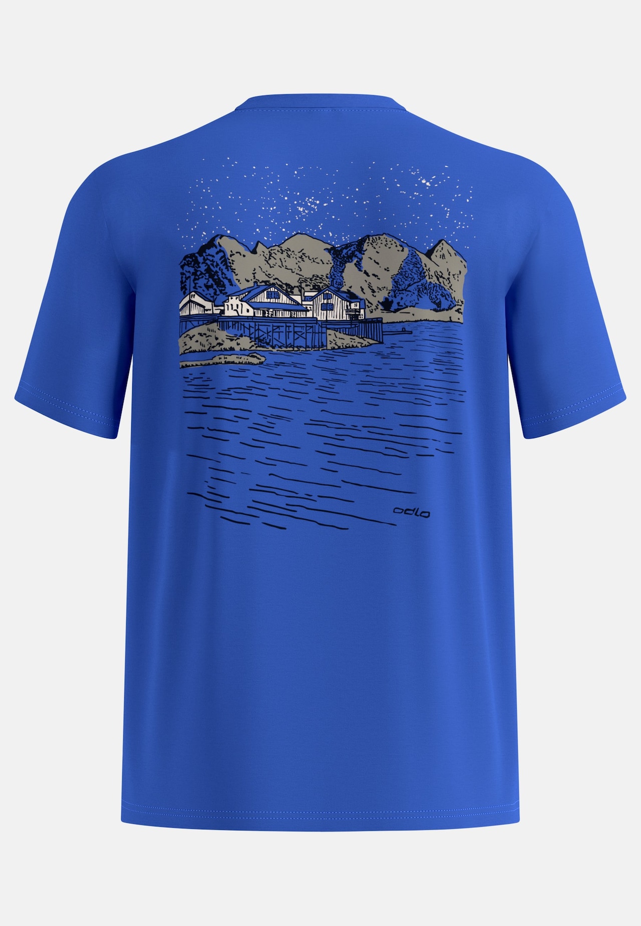 T-shirt THERE’S MORE OUT THERE in misto cotone