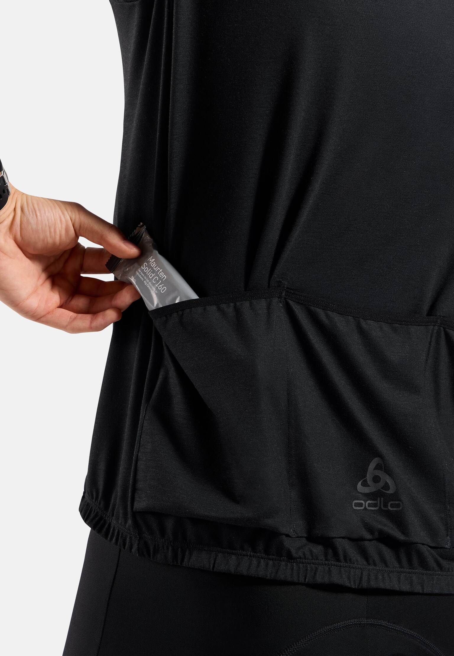Essential Cycling T-Shirt Full-Zip