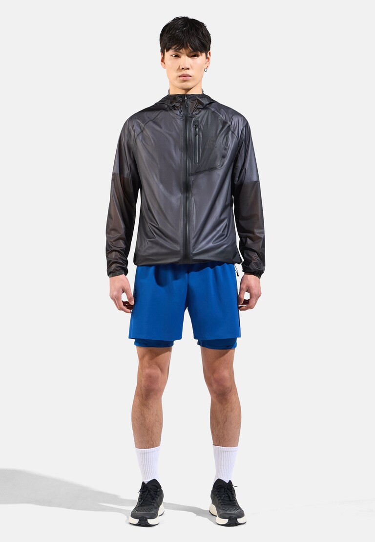 The Zeroweight Dual Dry Performance Knit waterproof running jacket