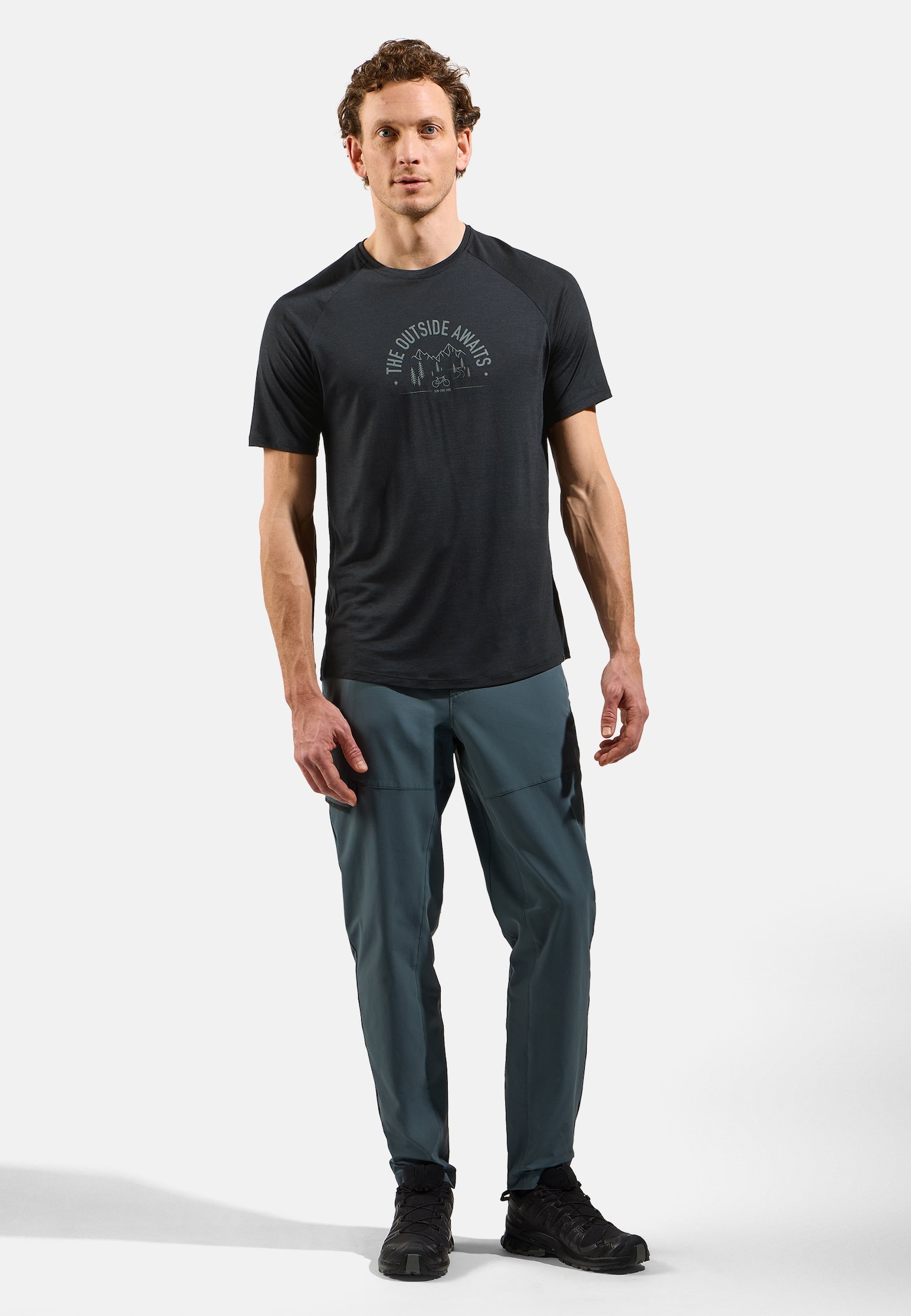 Ride 365 PW130 Bike Print Cycling T-Shirt