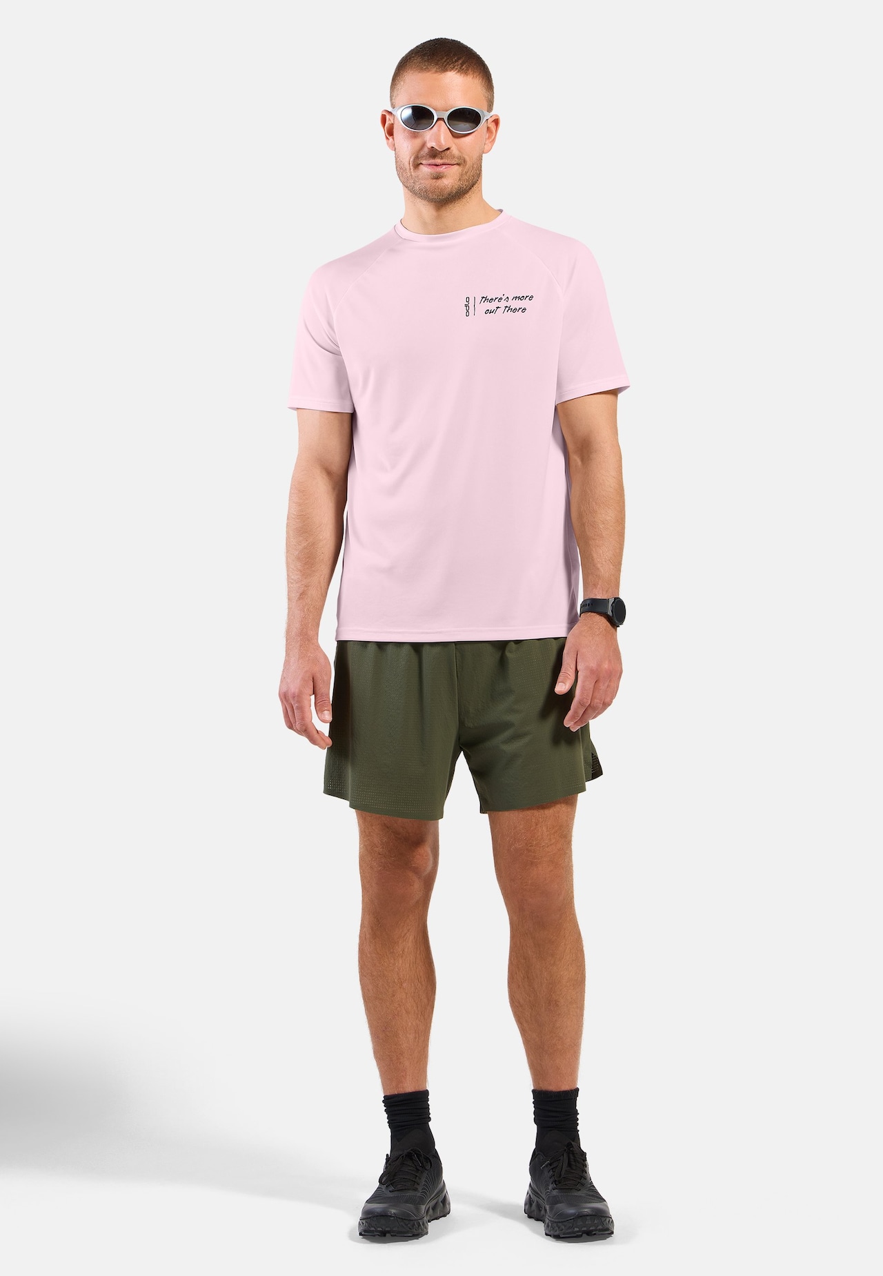 T-shirt da running Essential con stampa