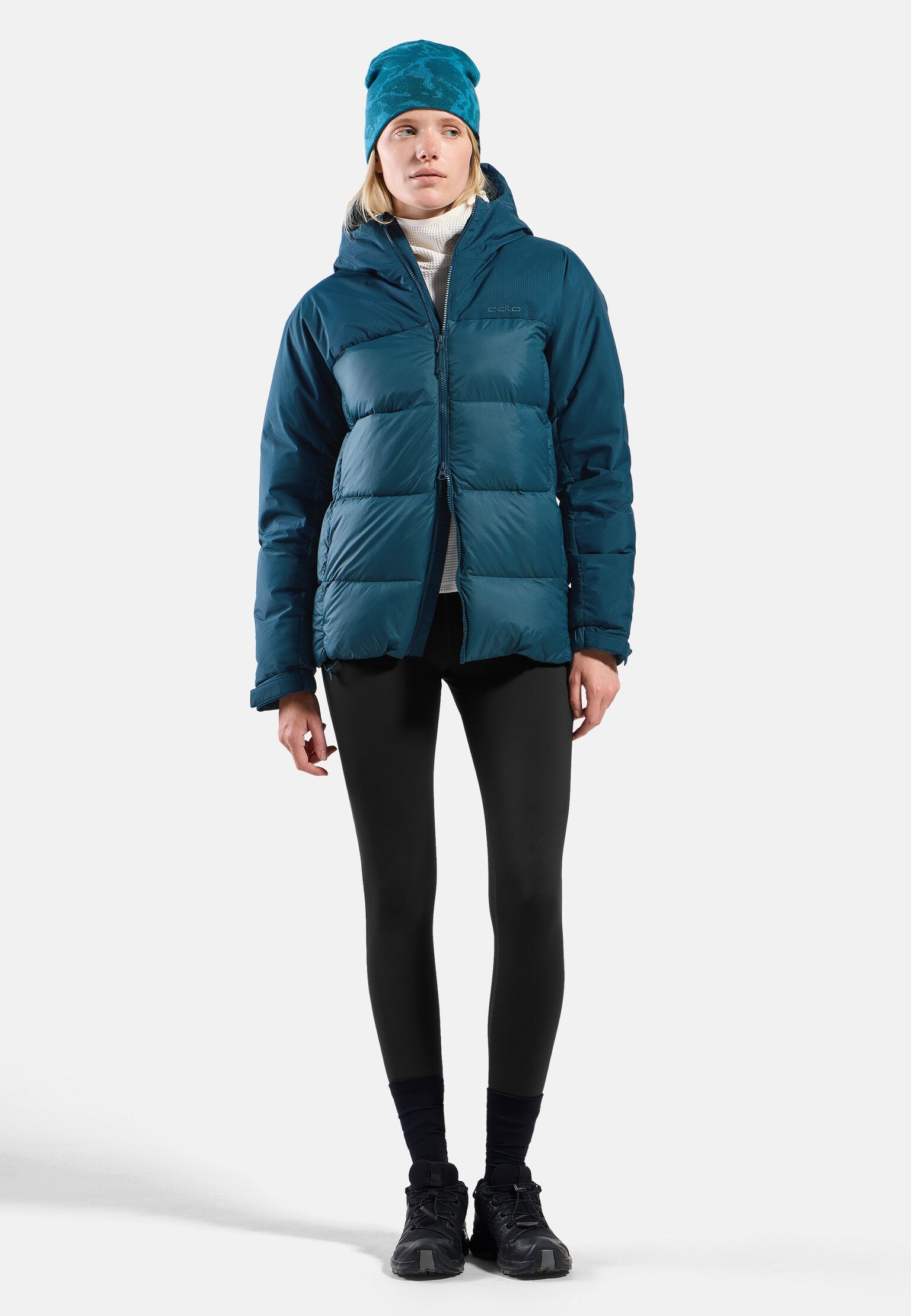 Down Hooded Isolationsjacke