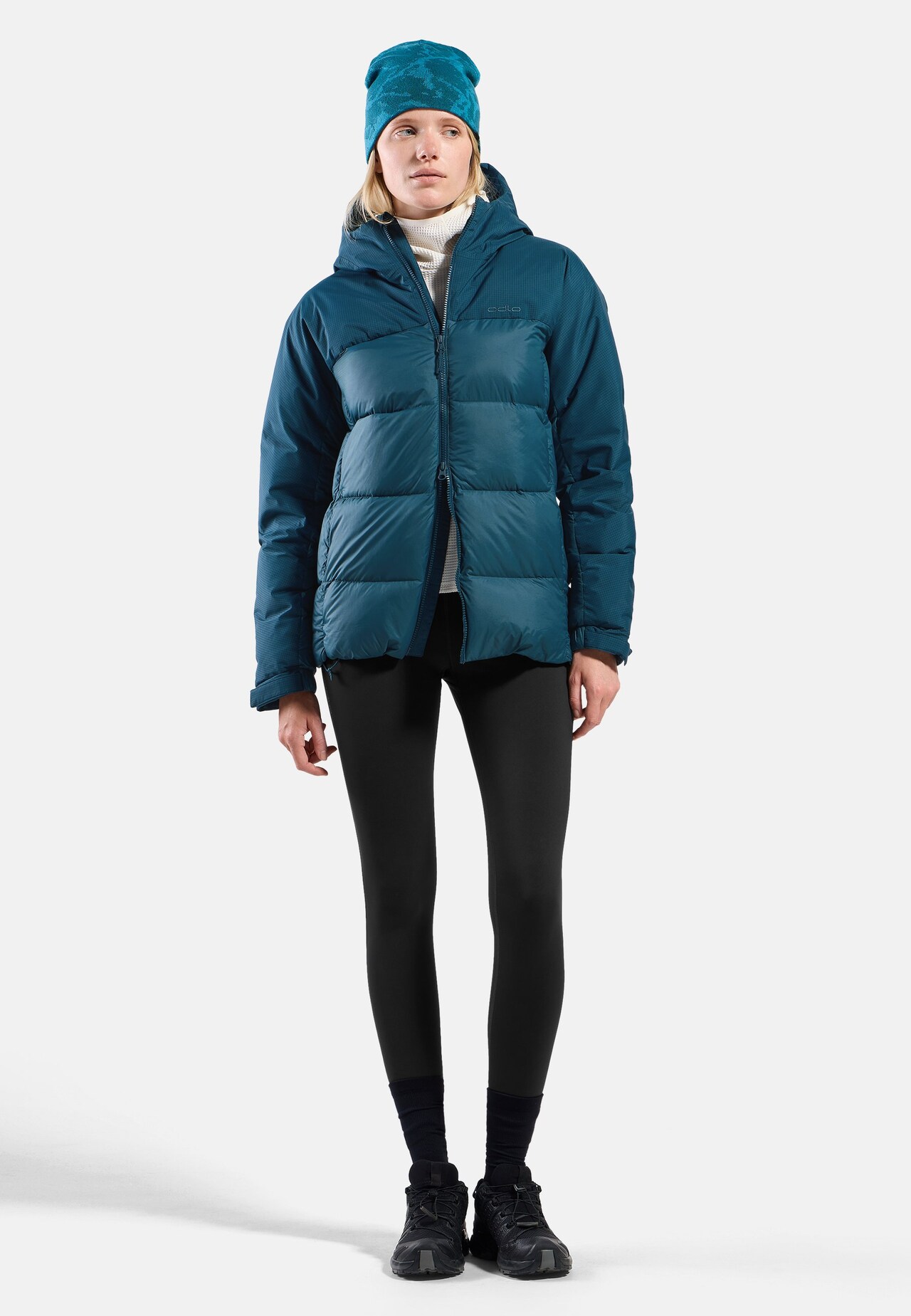 Down Hooded Insulated Jacket